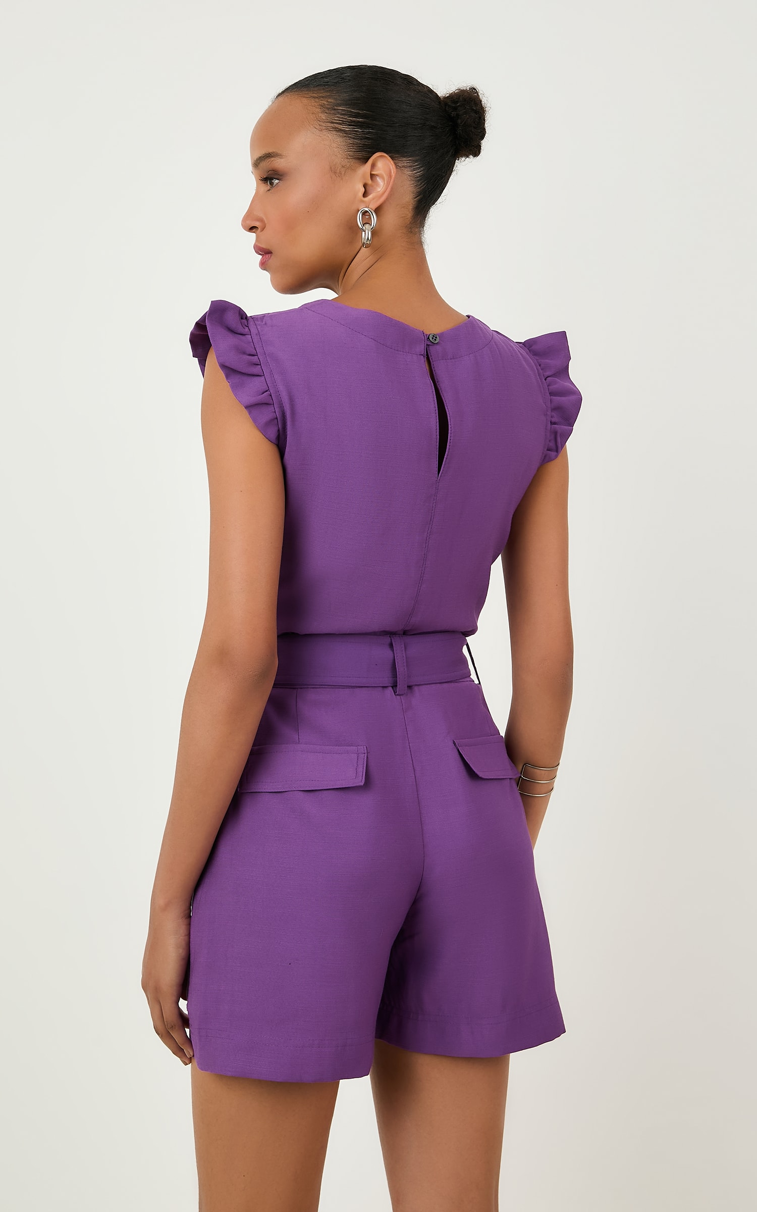 Bermuda Pregas Amaranto Ametista