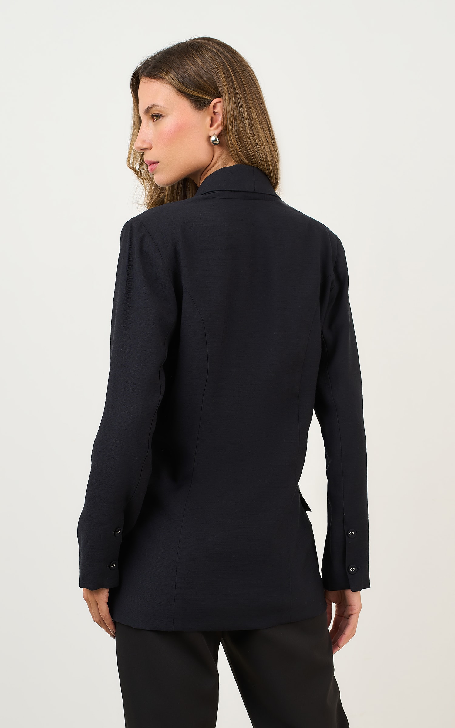 Blazer Alfaiataria Preto