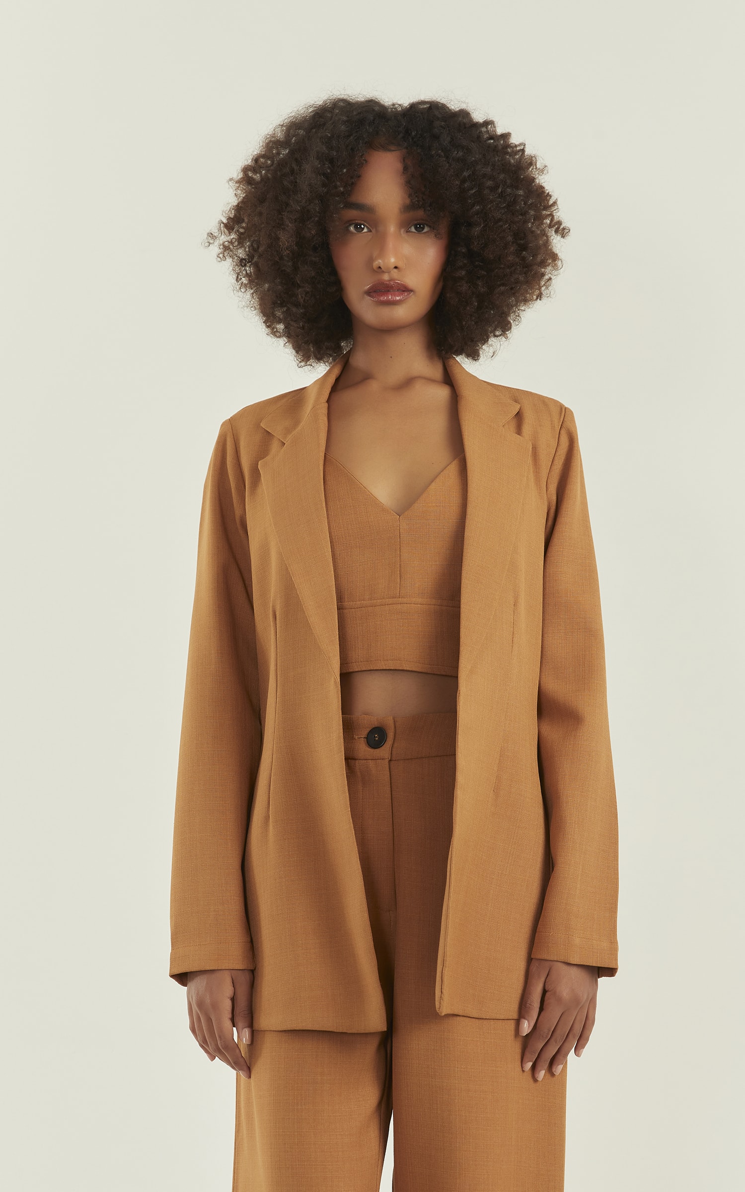 Blazer Aura Basic Cappuccino