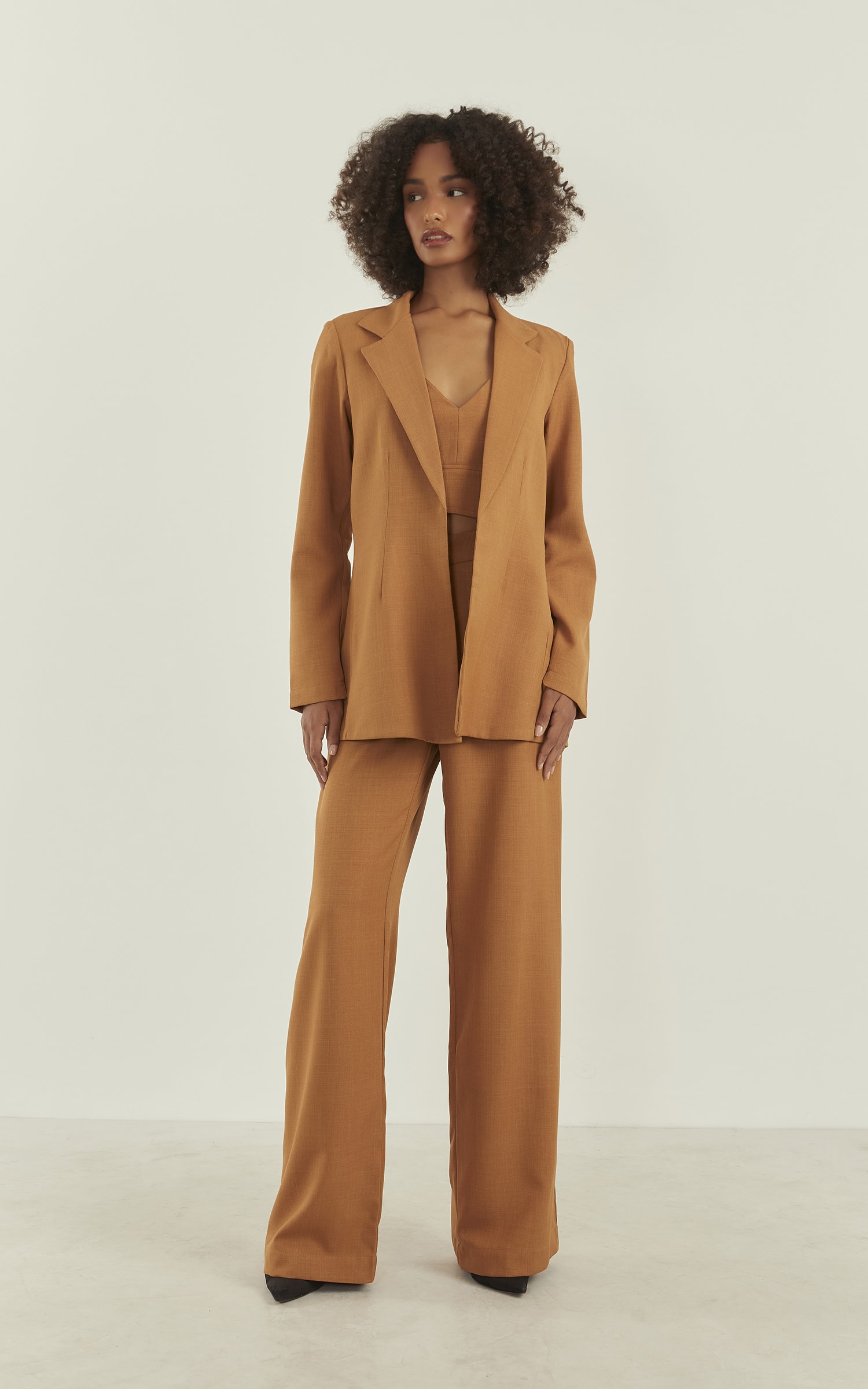 Blazer Aura Basic Cappuccino