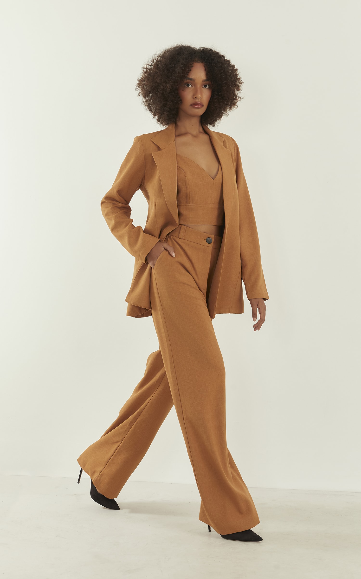 Blazer Aura Basic Cappuccino