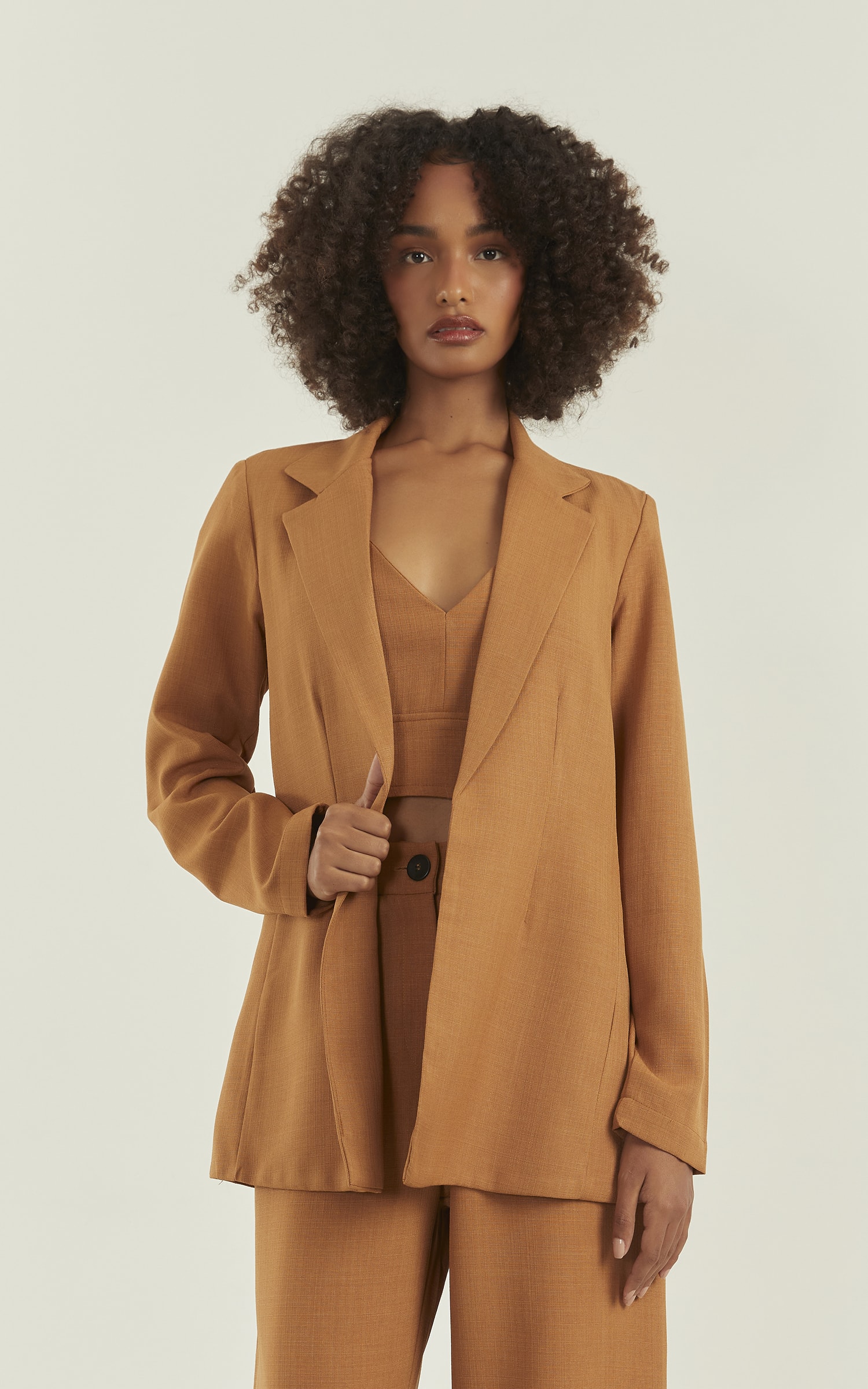 Blazer Aura Basic Cappuccino