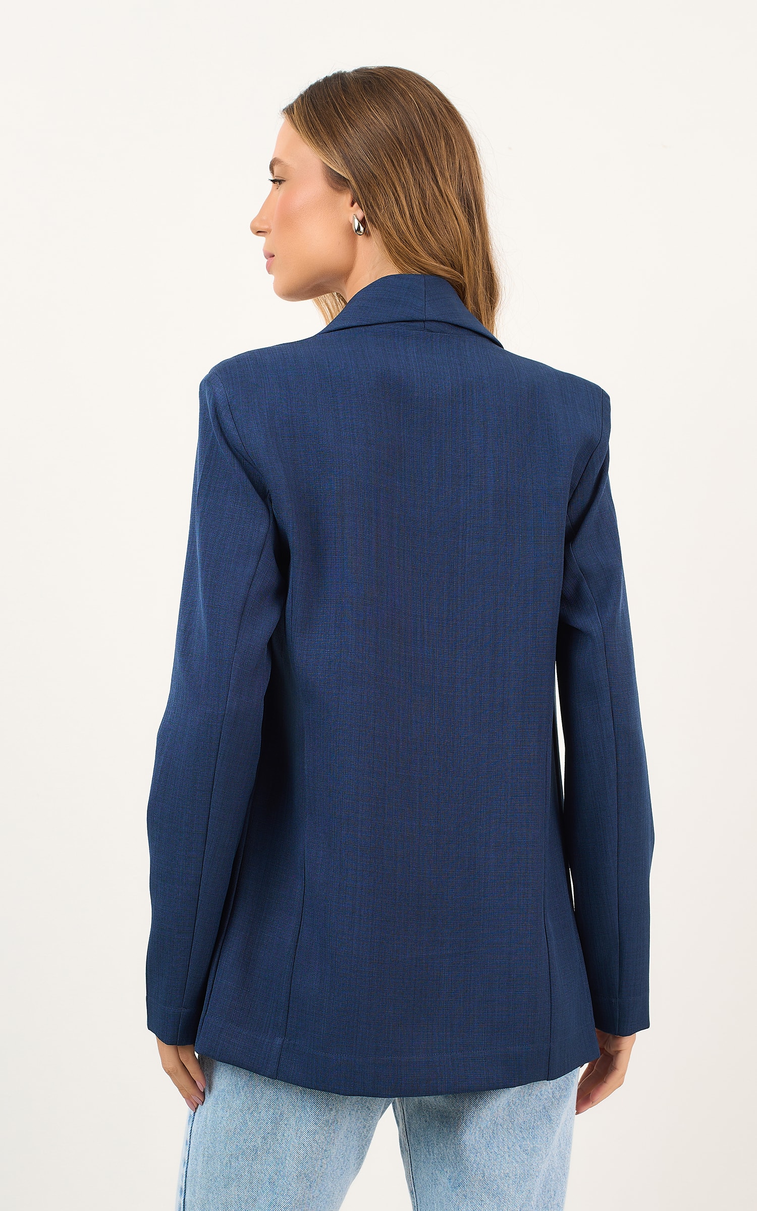 Blazer Basic Street Marinho