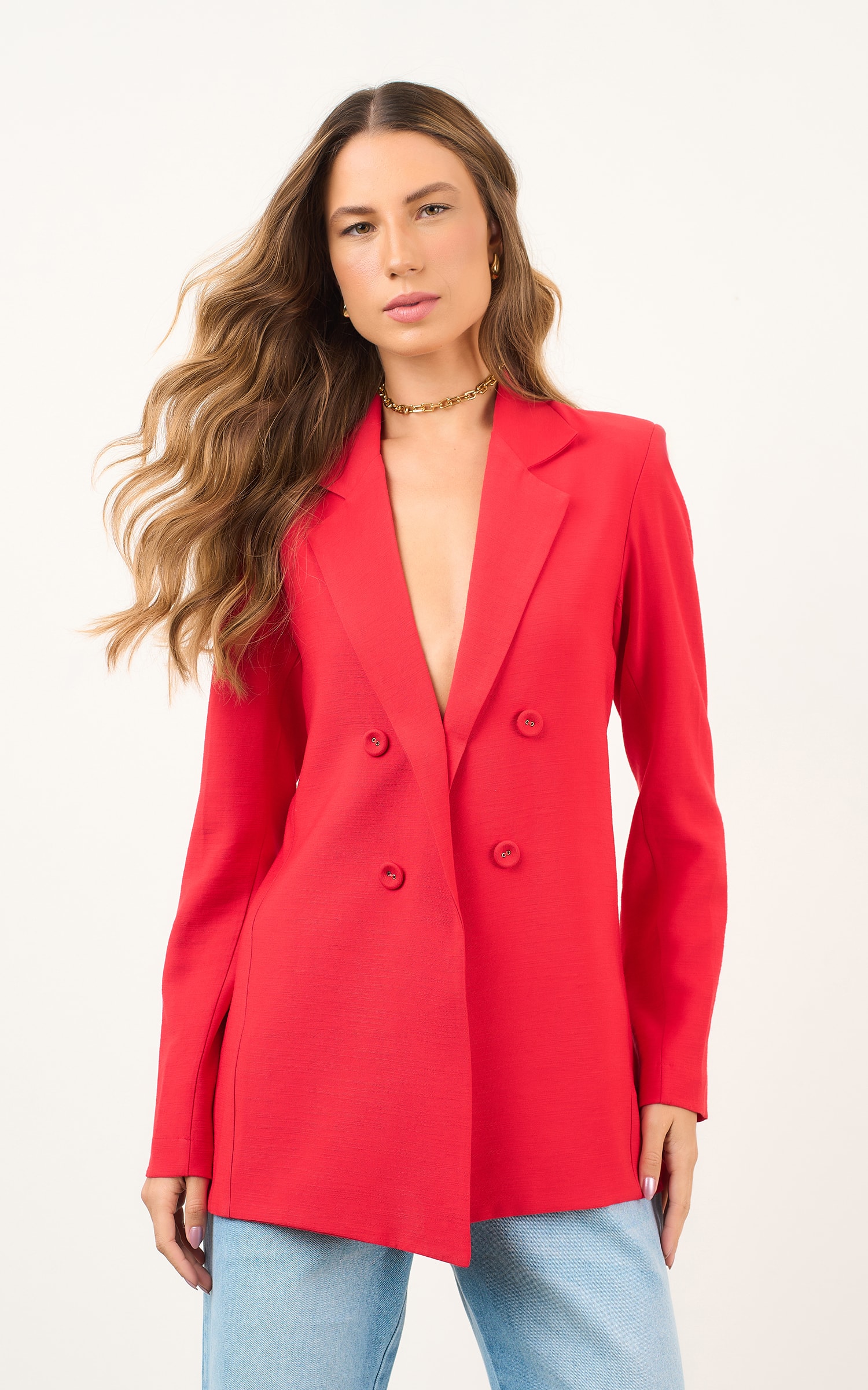 Blazer Botoes Icone Vermelho