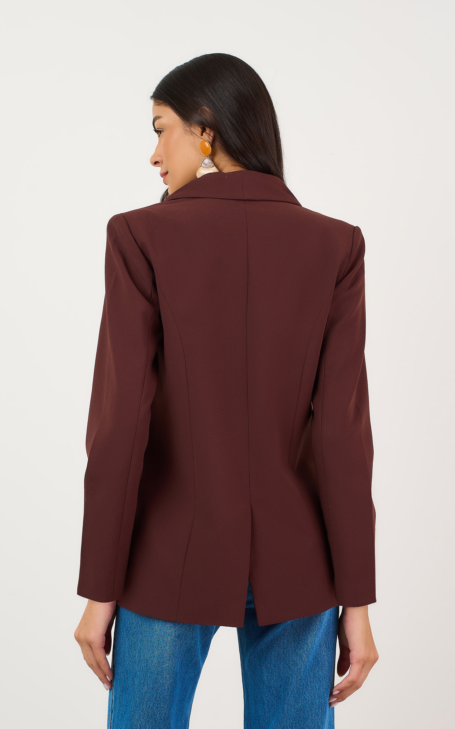 Blazer Brulee Marrom