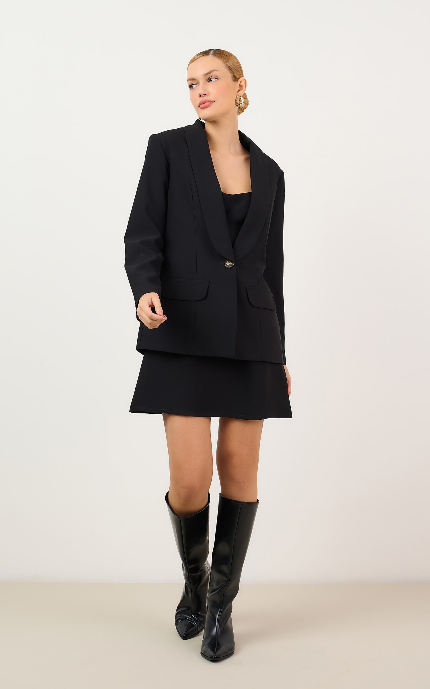 Blazer Brulee Preto