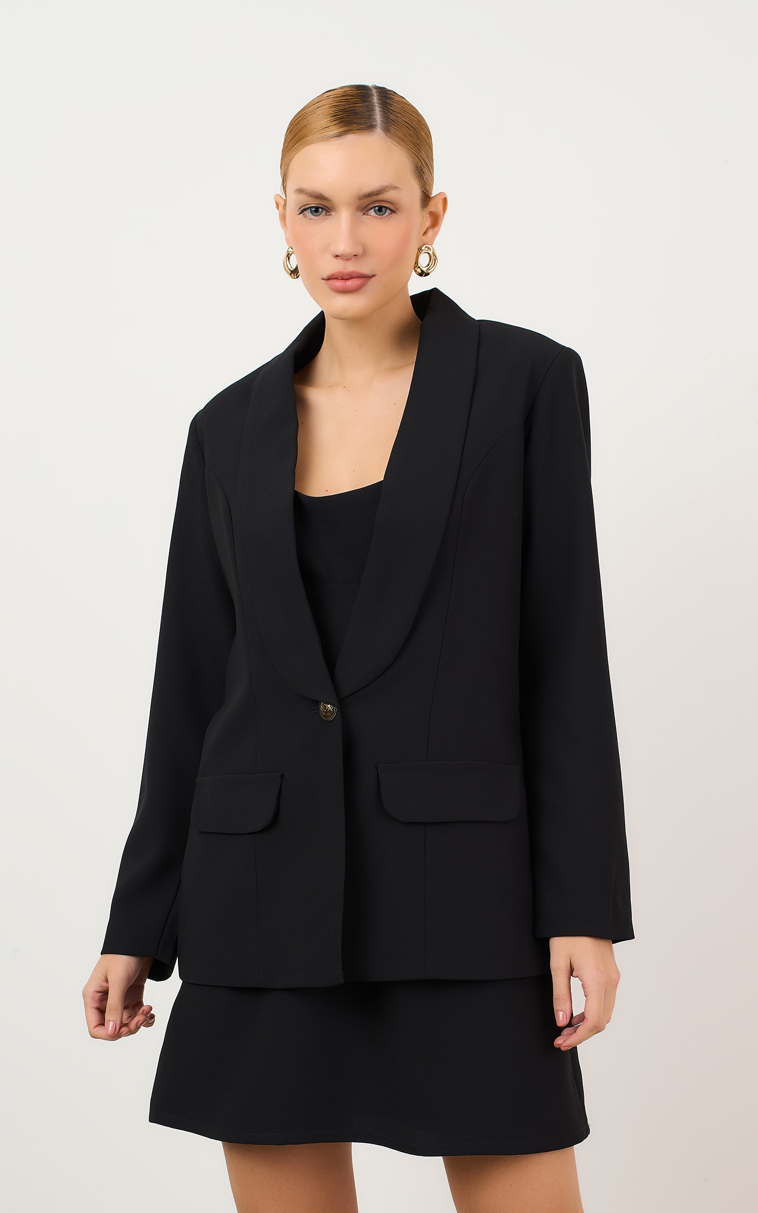 Blazer Brulee Preto