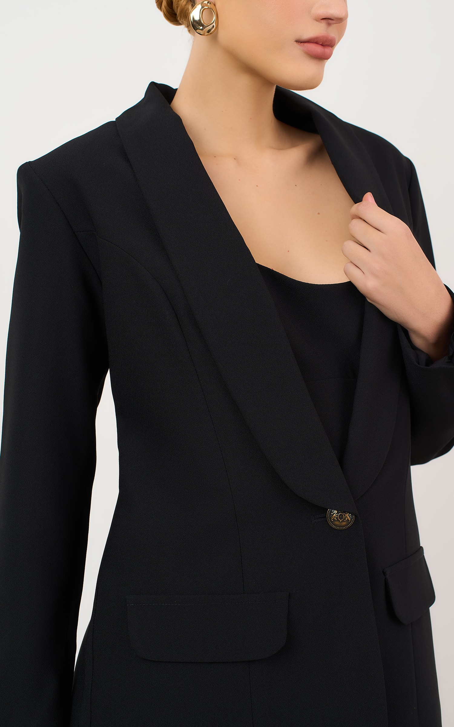 Blazer Brulee Preto
