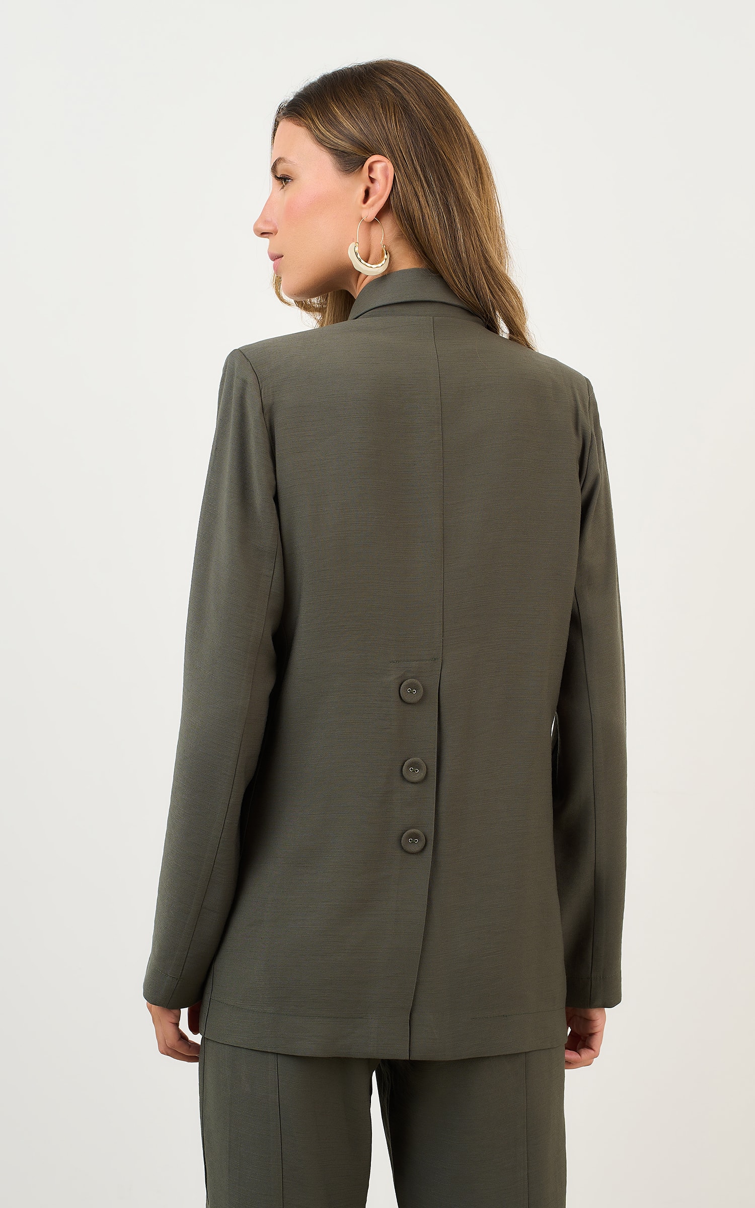 Blazer Citrino Verde Oliva