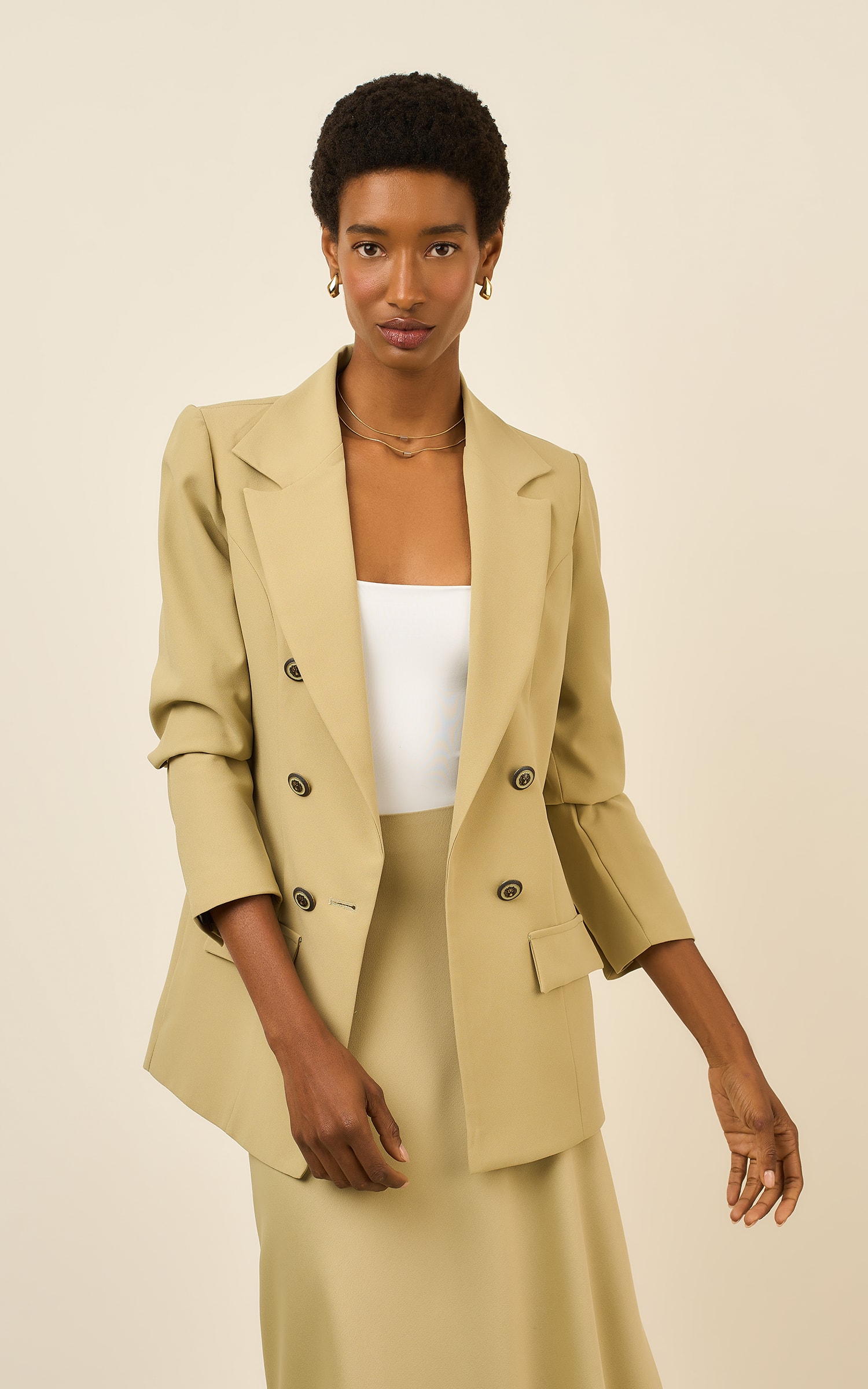 Blazer Creative Cha Verde