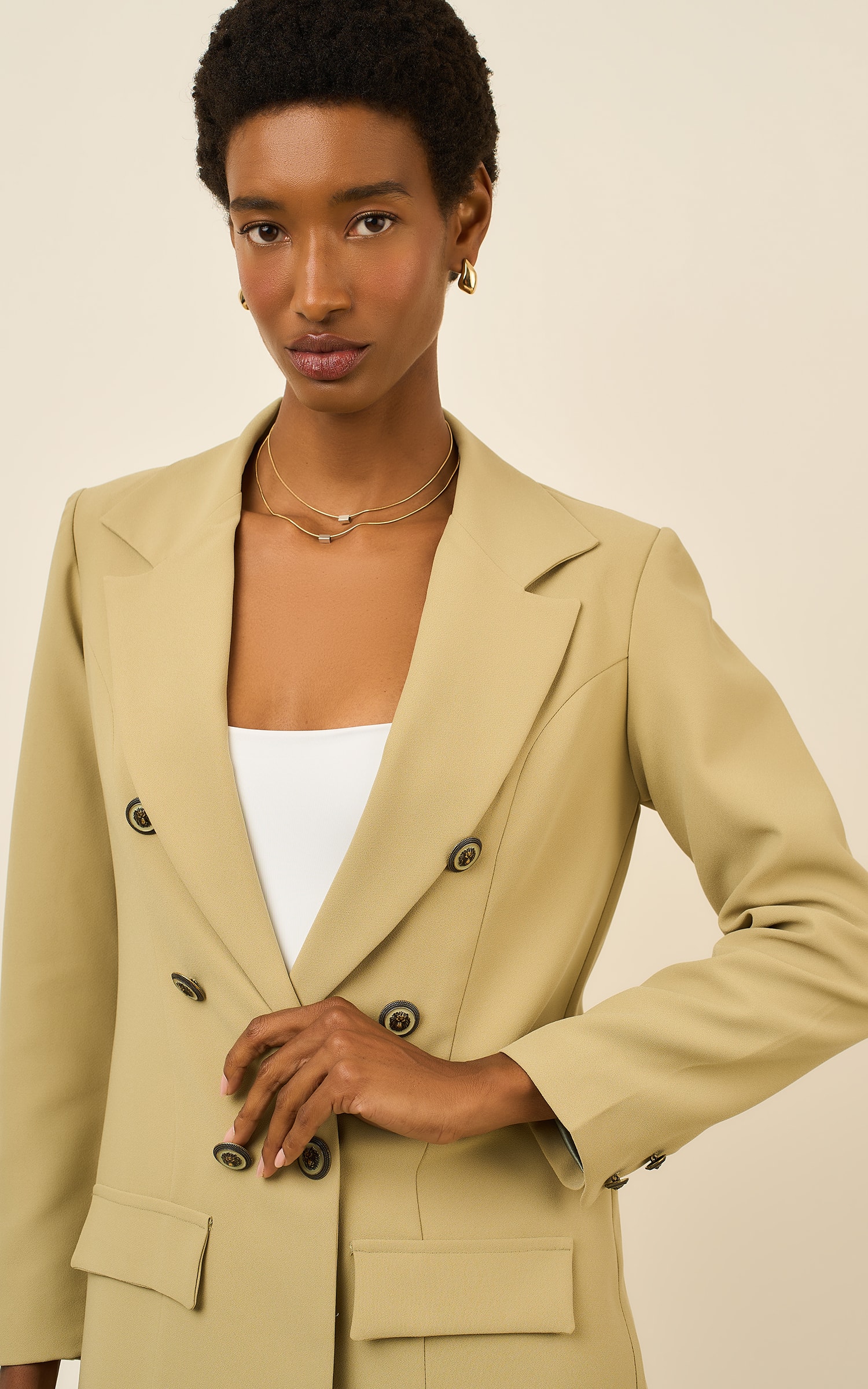 Blazer Creative Cha Verde