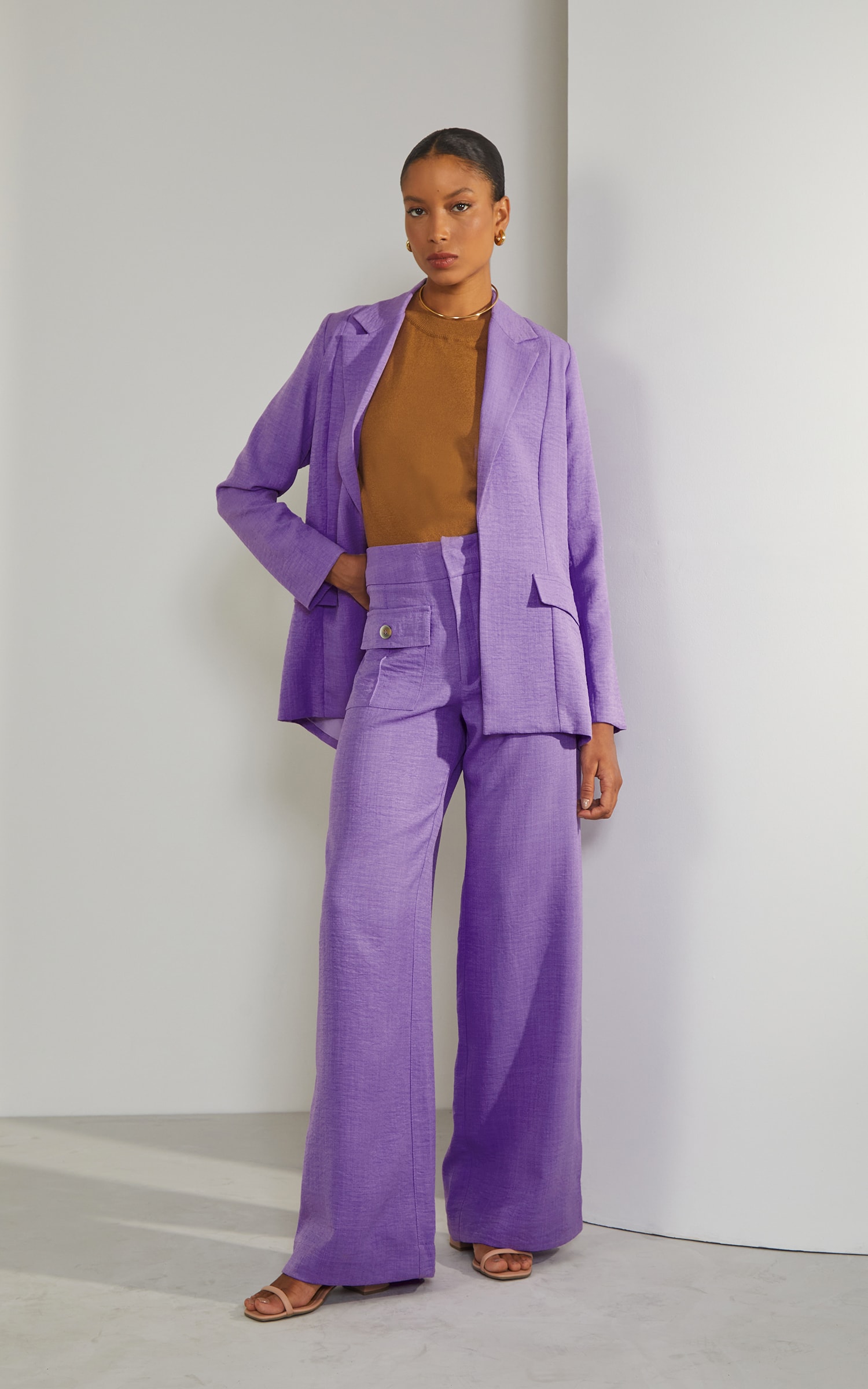 Blazer Garden Lilás