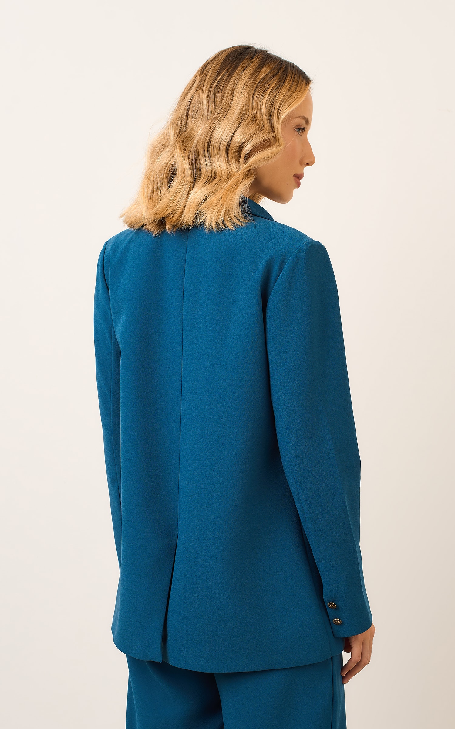 Blazer Guache Azul Petroleo
