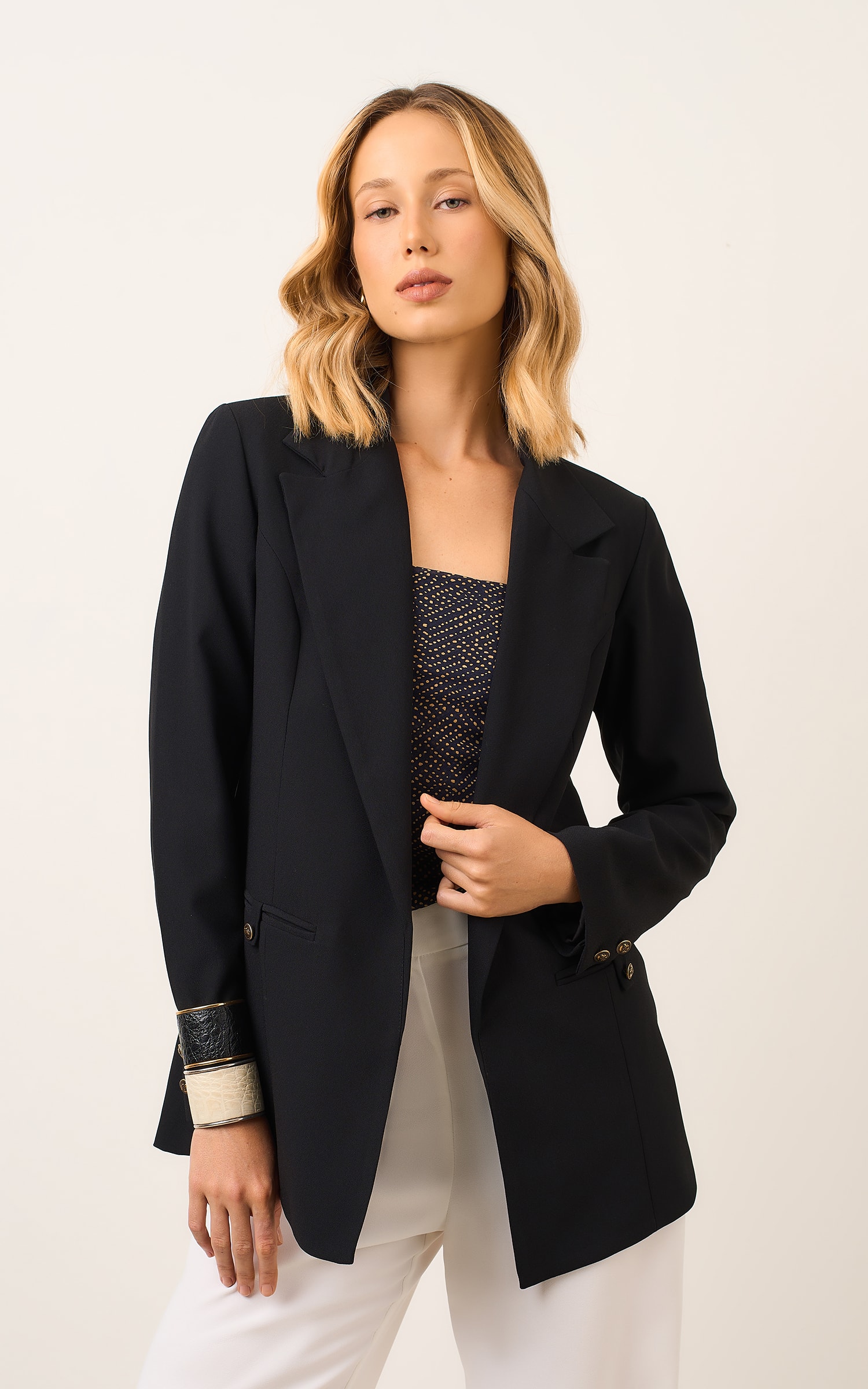 Blazer Guache Preto