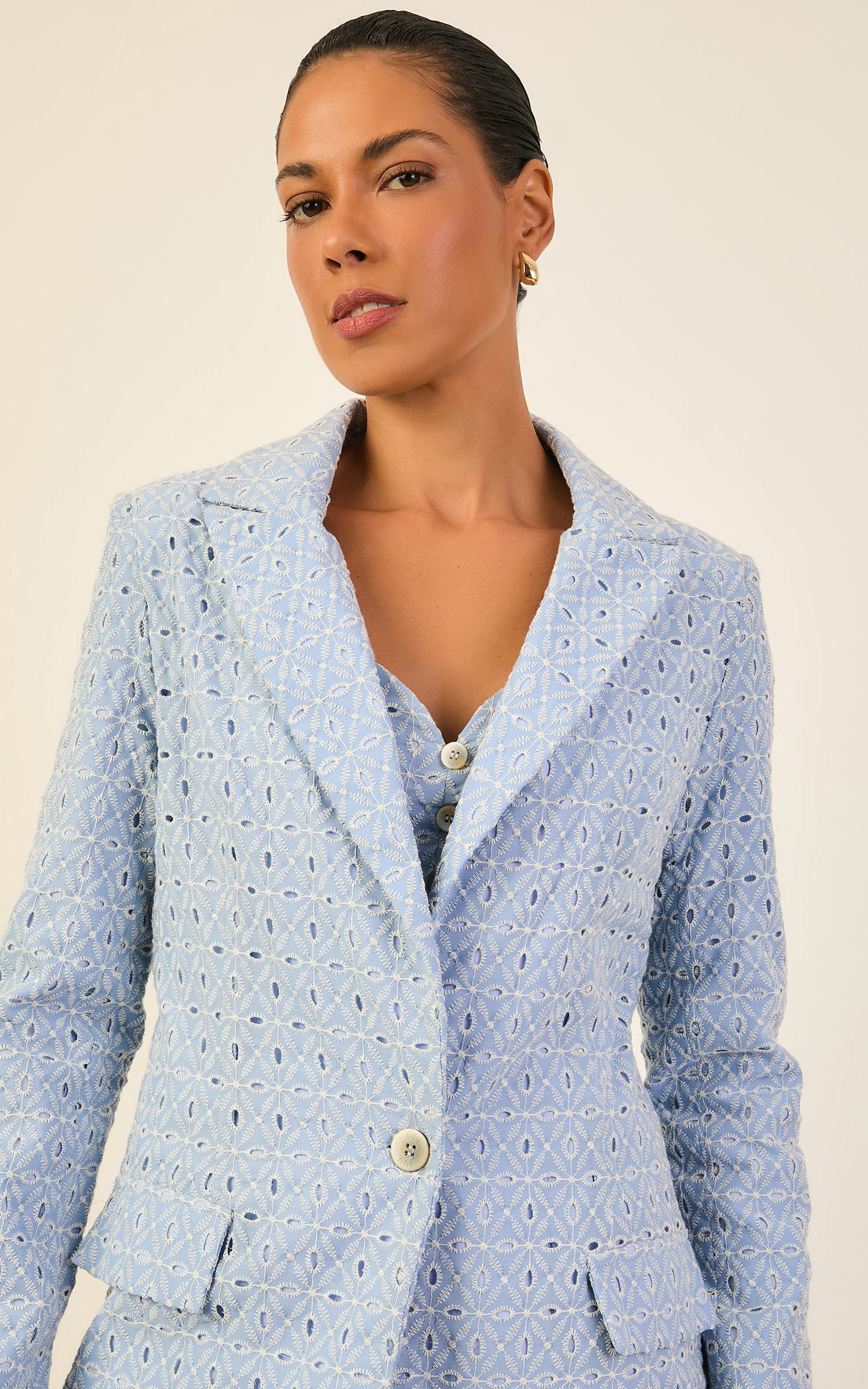 Blazer Laise Atelie Azul Fresh