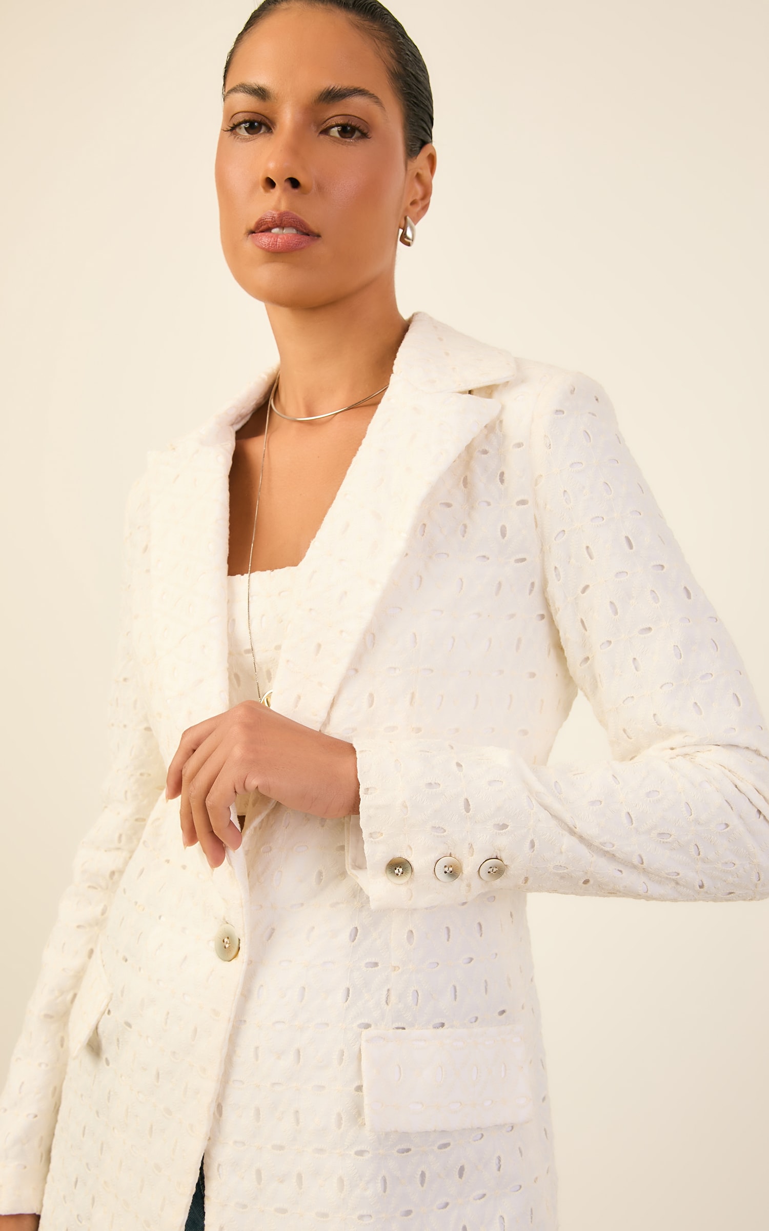 Blazer Laise Atelie Off White