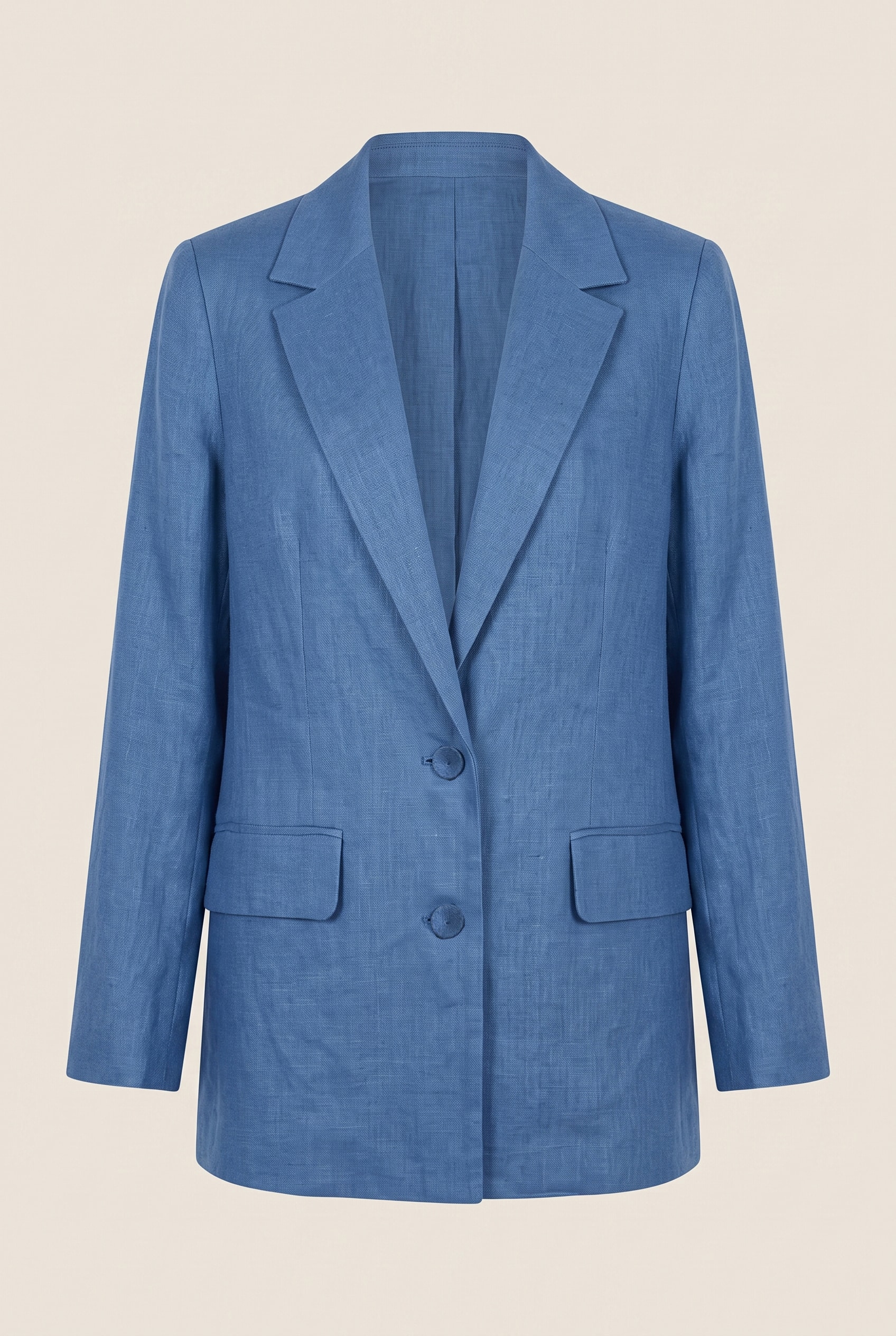 Blazer Linho Lust Azul Mykonos
