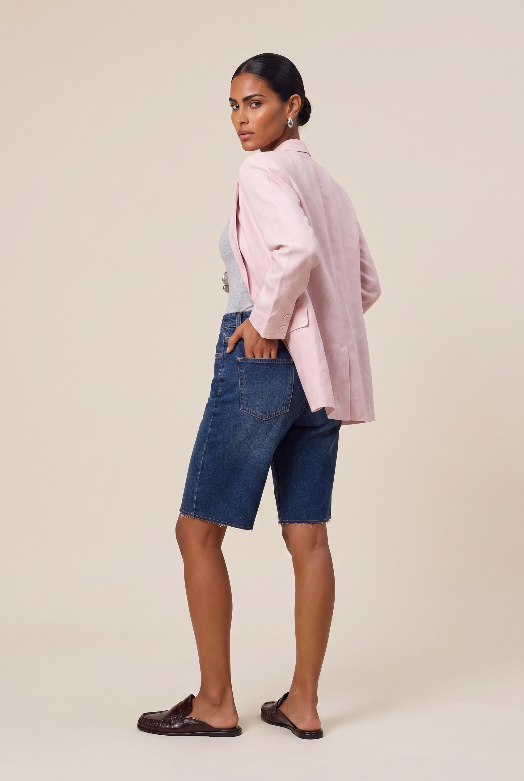 Blazer Linho Lust Baby Pink