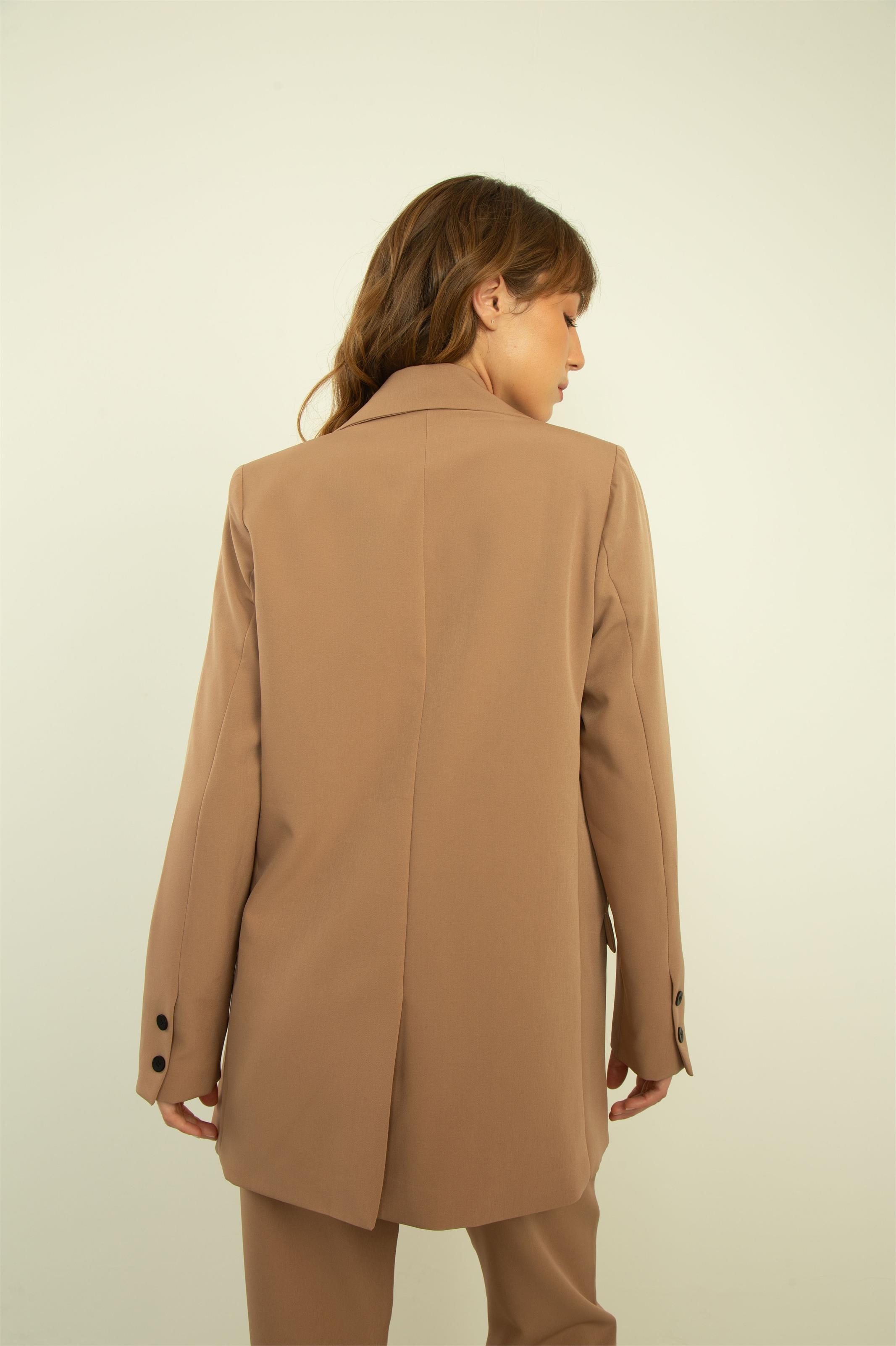 Blazer London Alfaiataria Nude