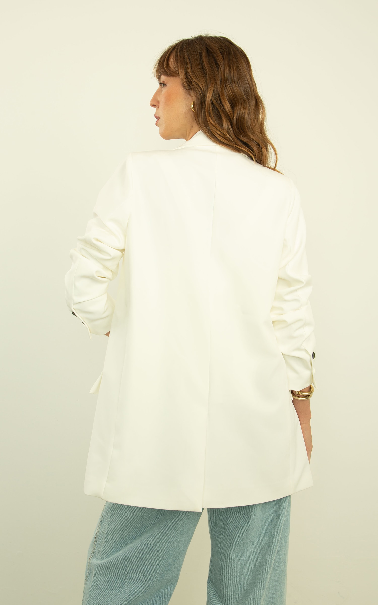 Blazer London Alfaiataria Off White