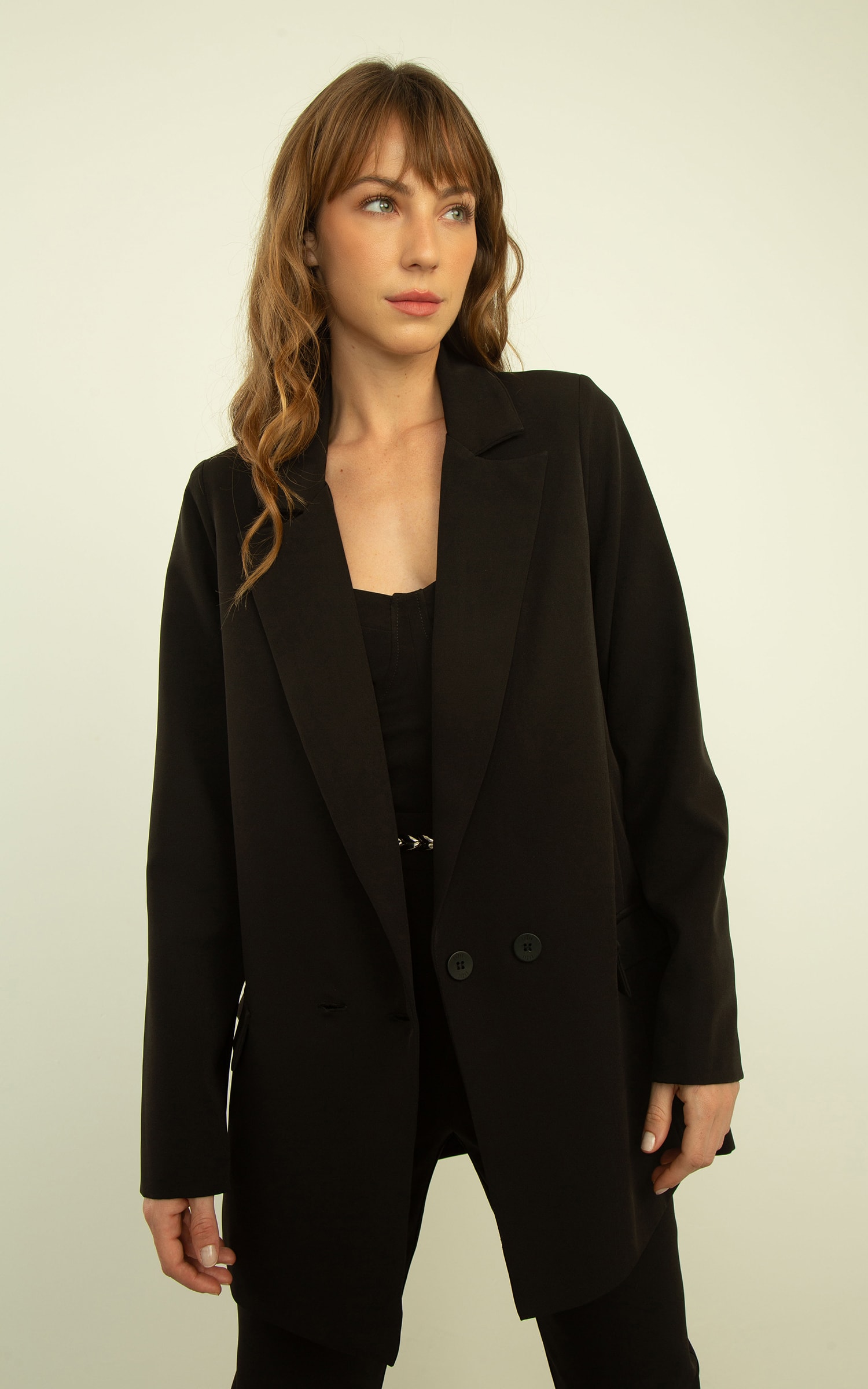 Blazer London Alfaiataria Preto
