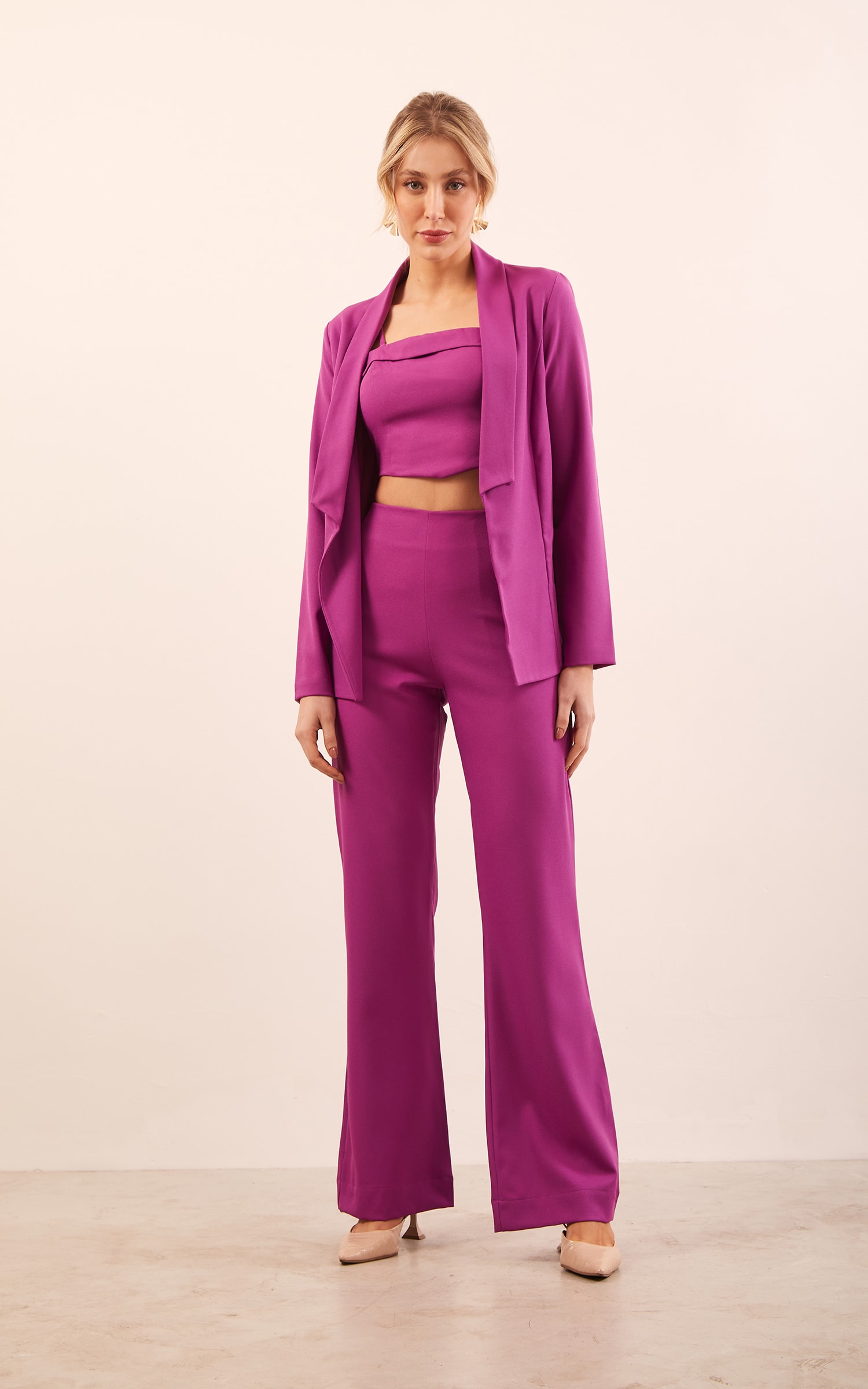 Blazer Moon Roxo