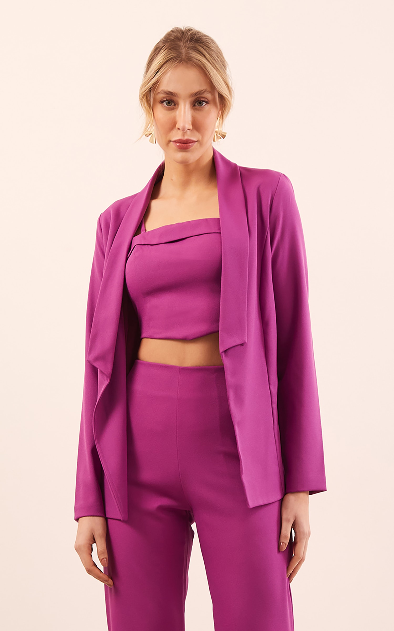 Blazer Moon Roxo