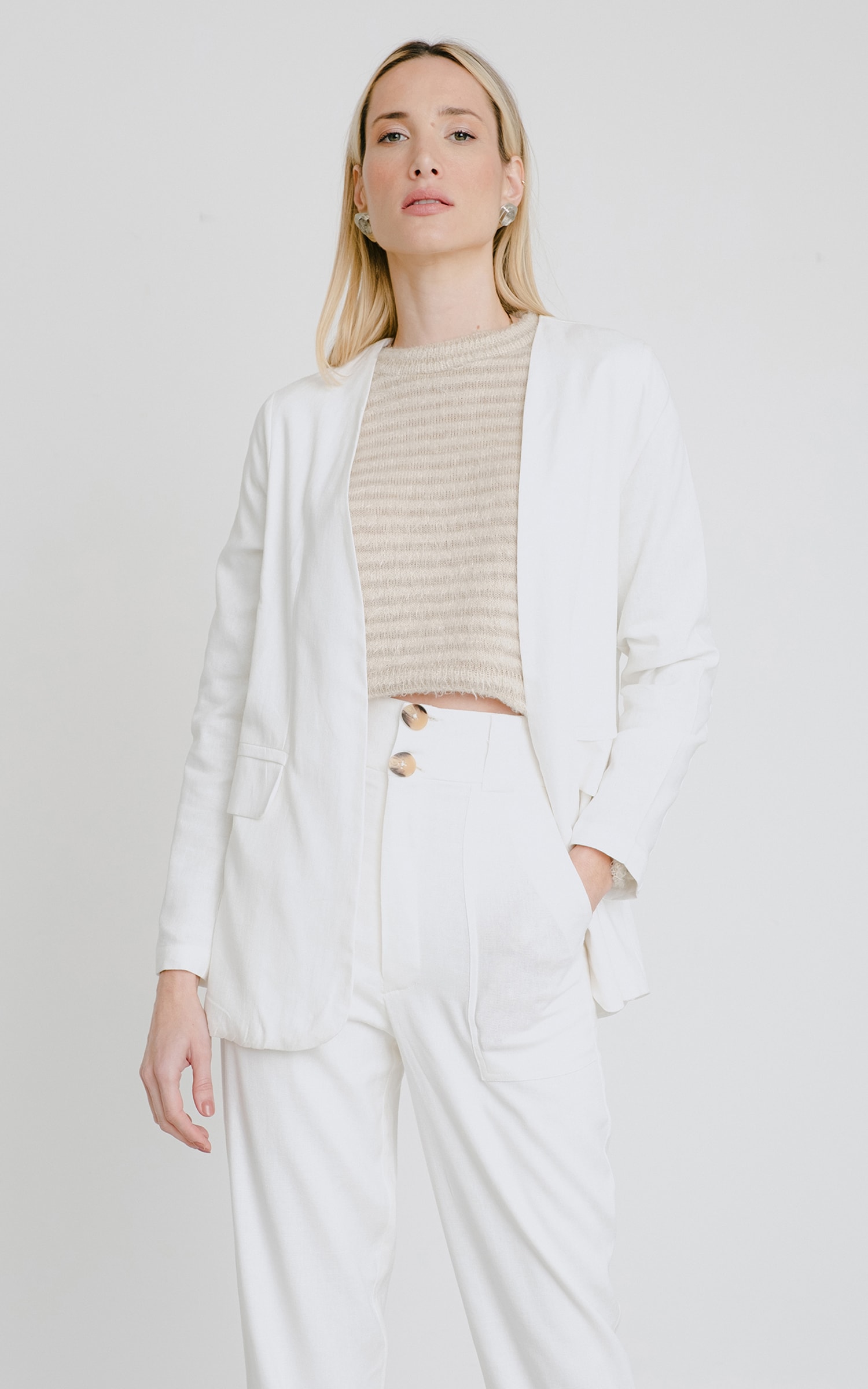 Blazer Neutro Off White