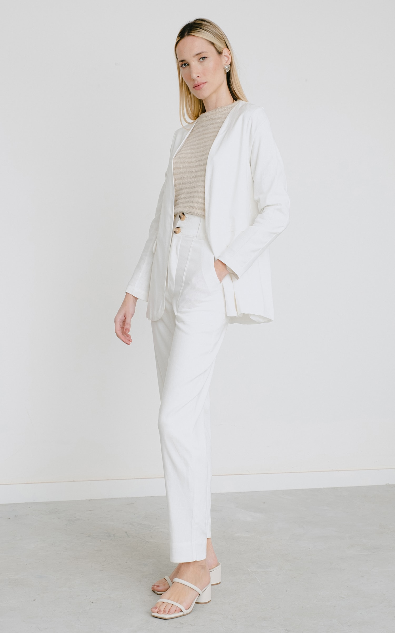 Blazer Neutro Off White