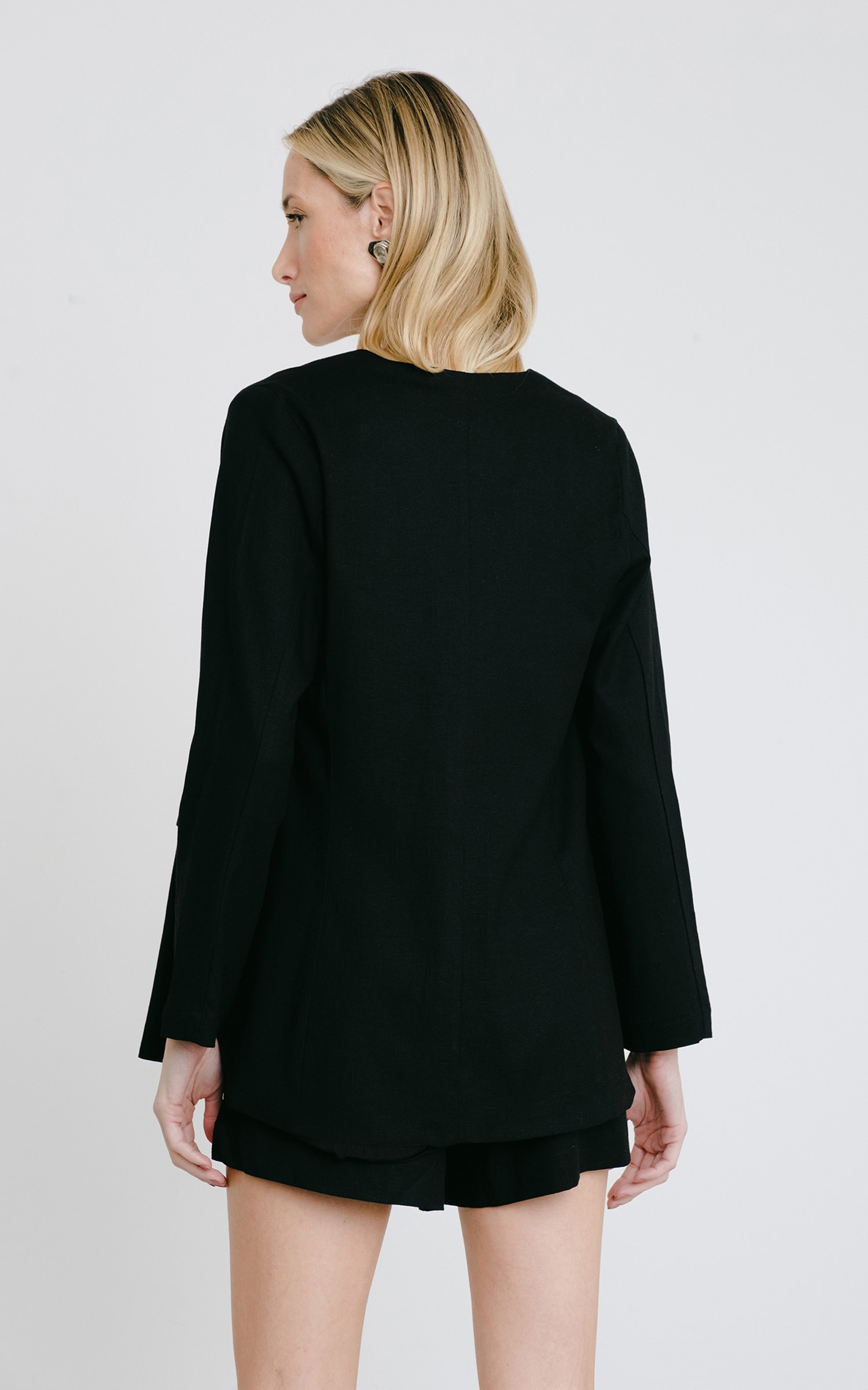 Blazer Neutro Preto