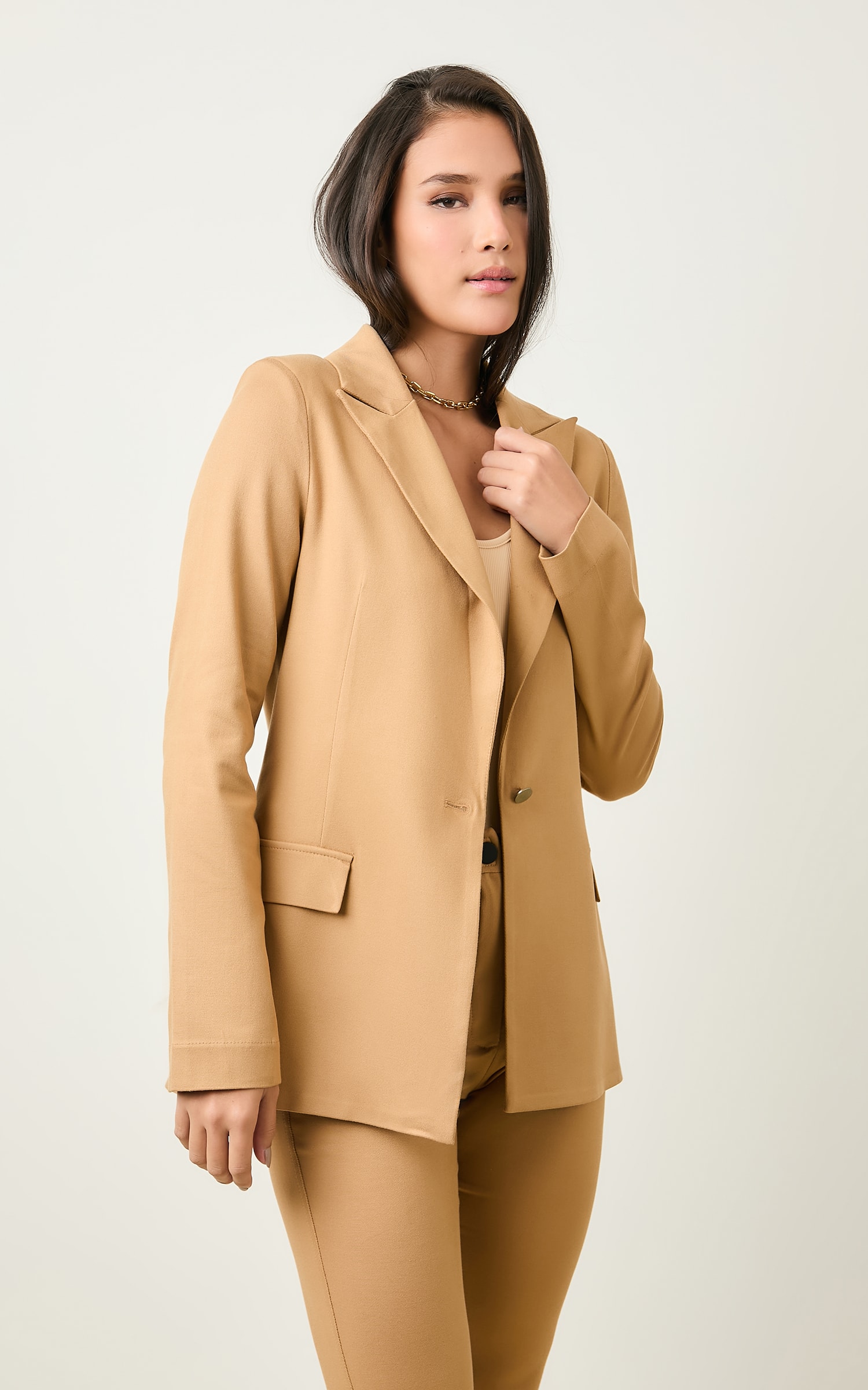 Blazer Oficina Mocha