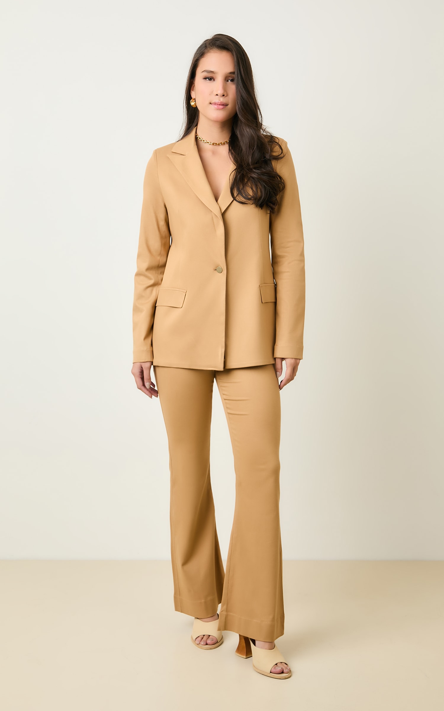 Blazer Oficina Mocha