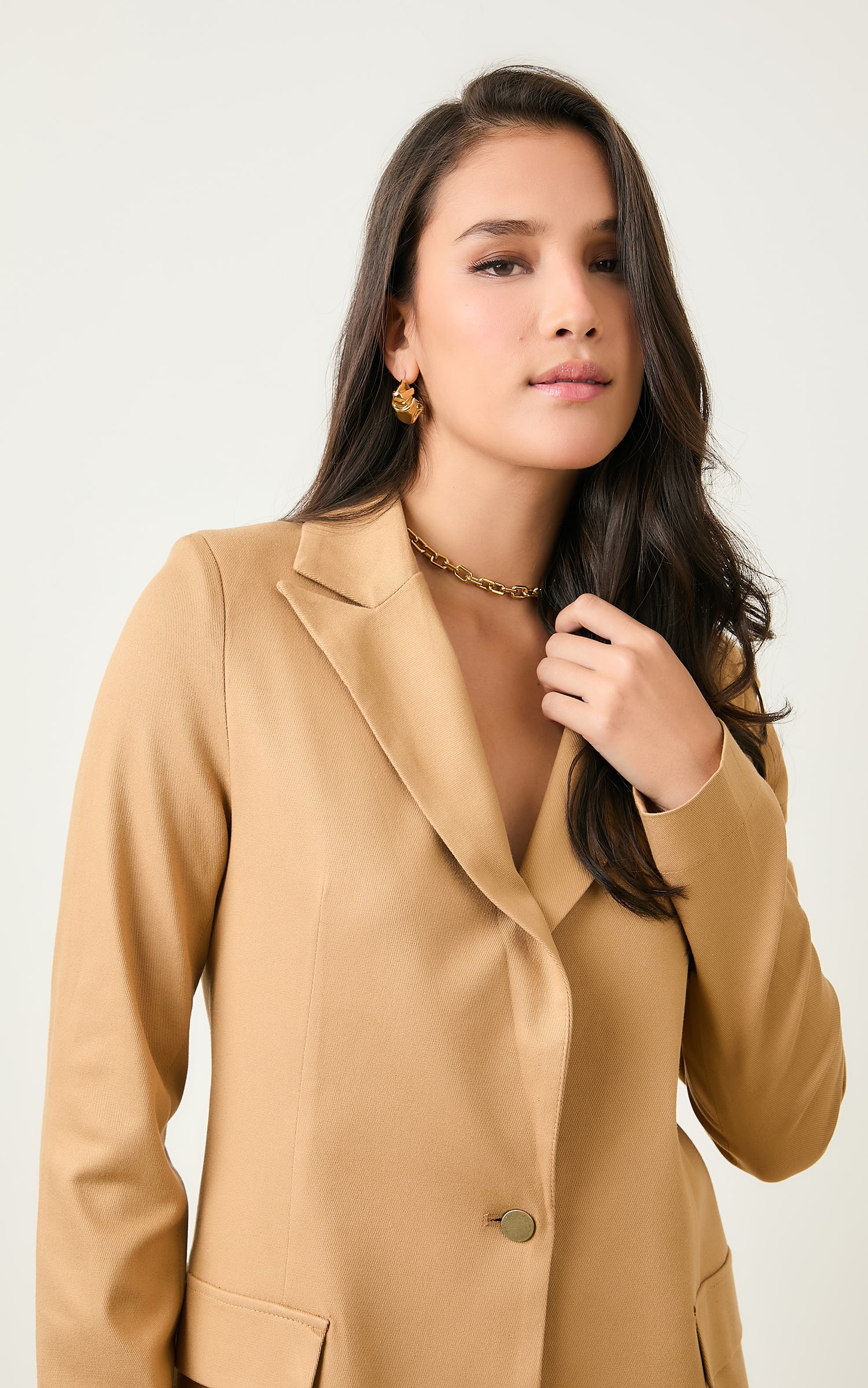 Blazer Oficina Mocha
