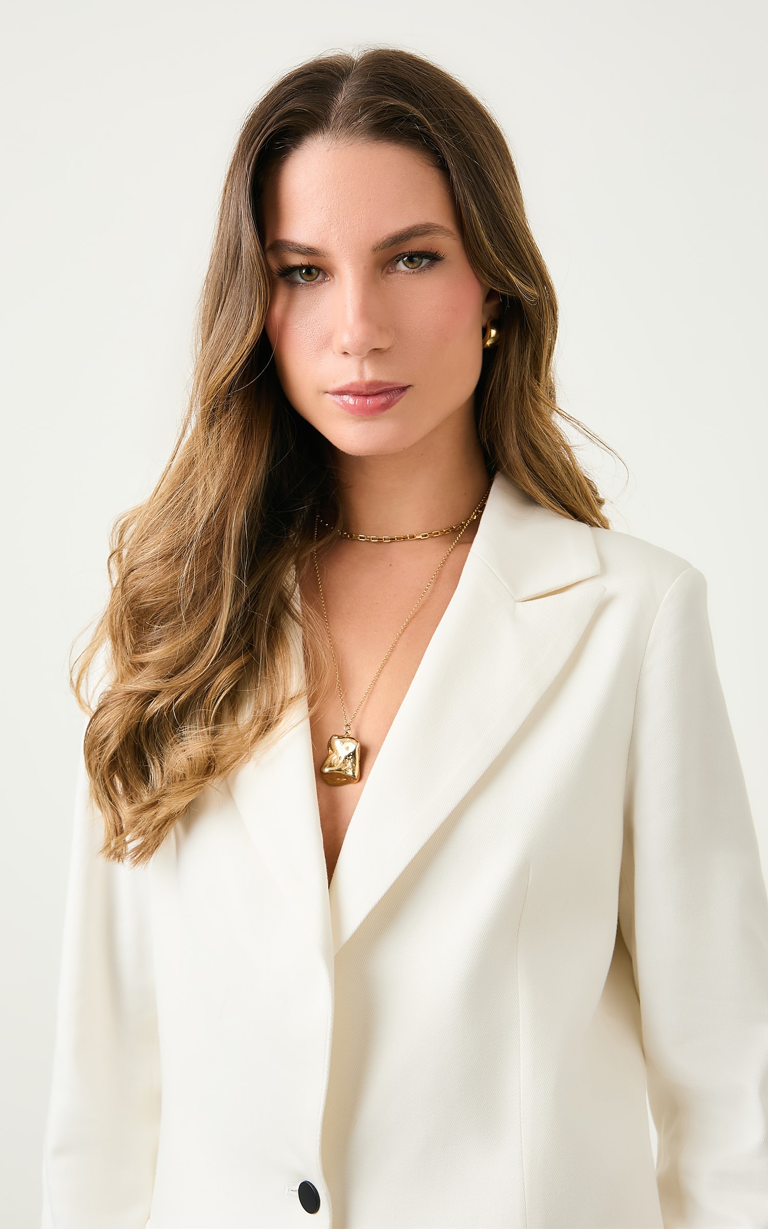 Blazer Oficina Off White