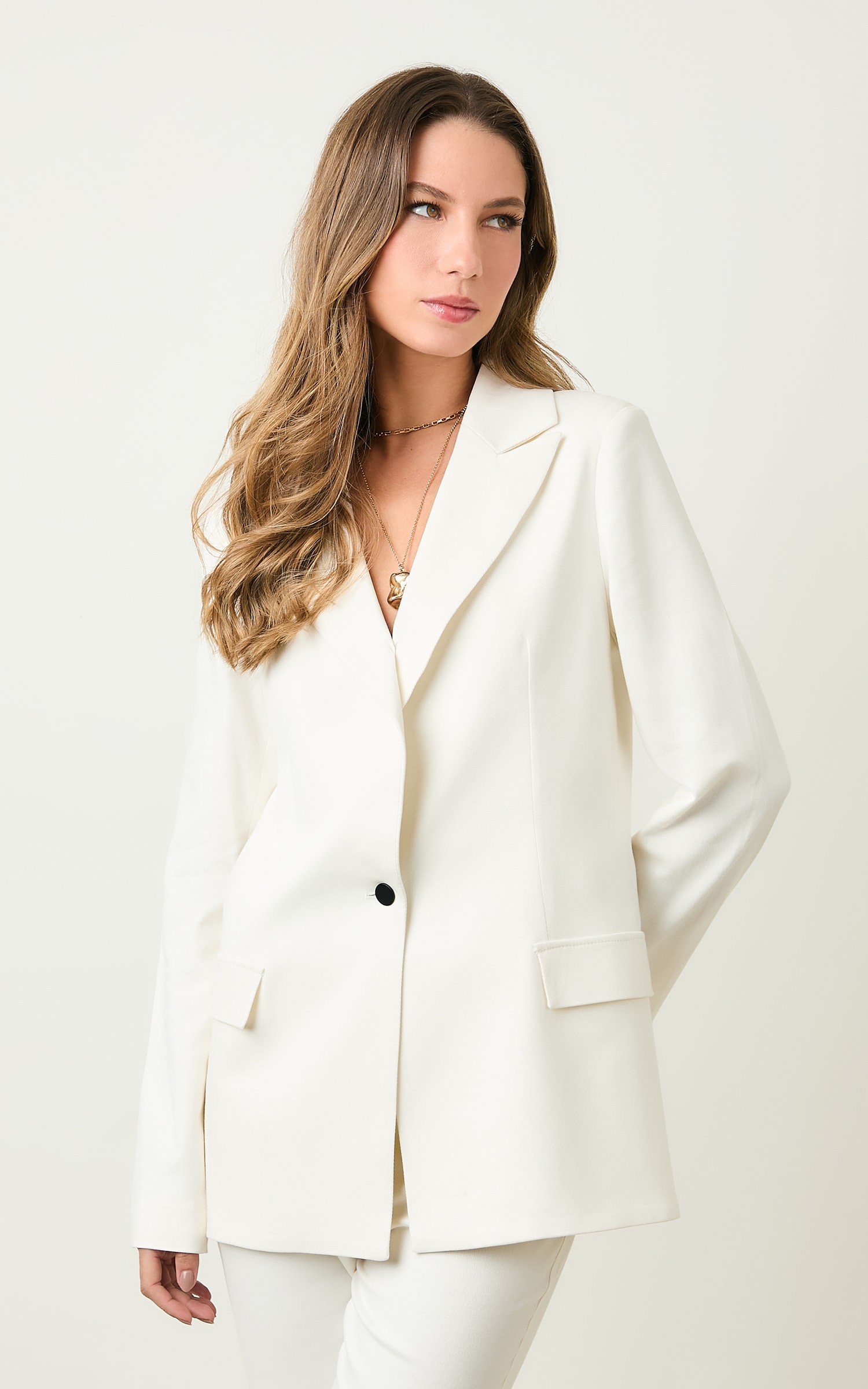 Blazer Oficina Off White