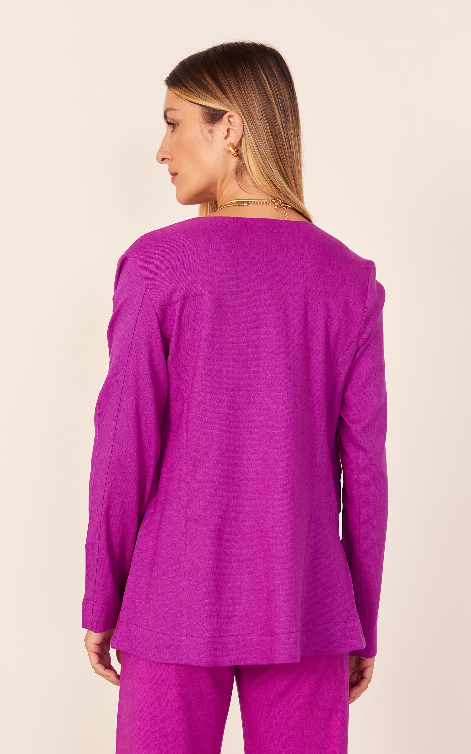 Blazer Origem Fúcsia