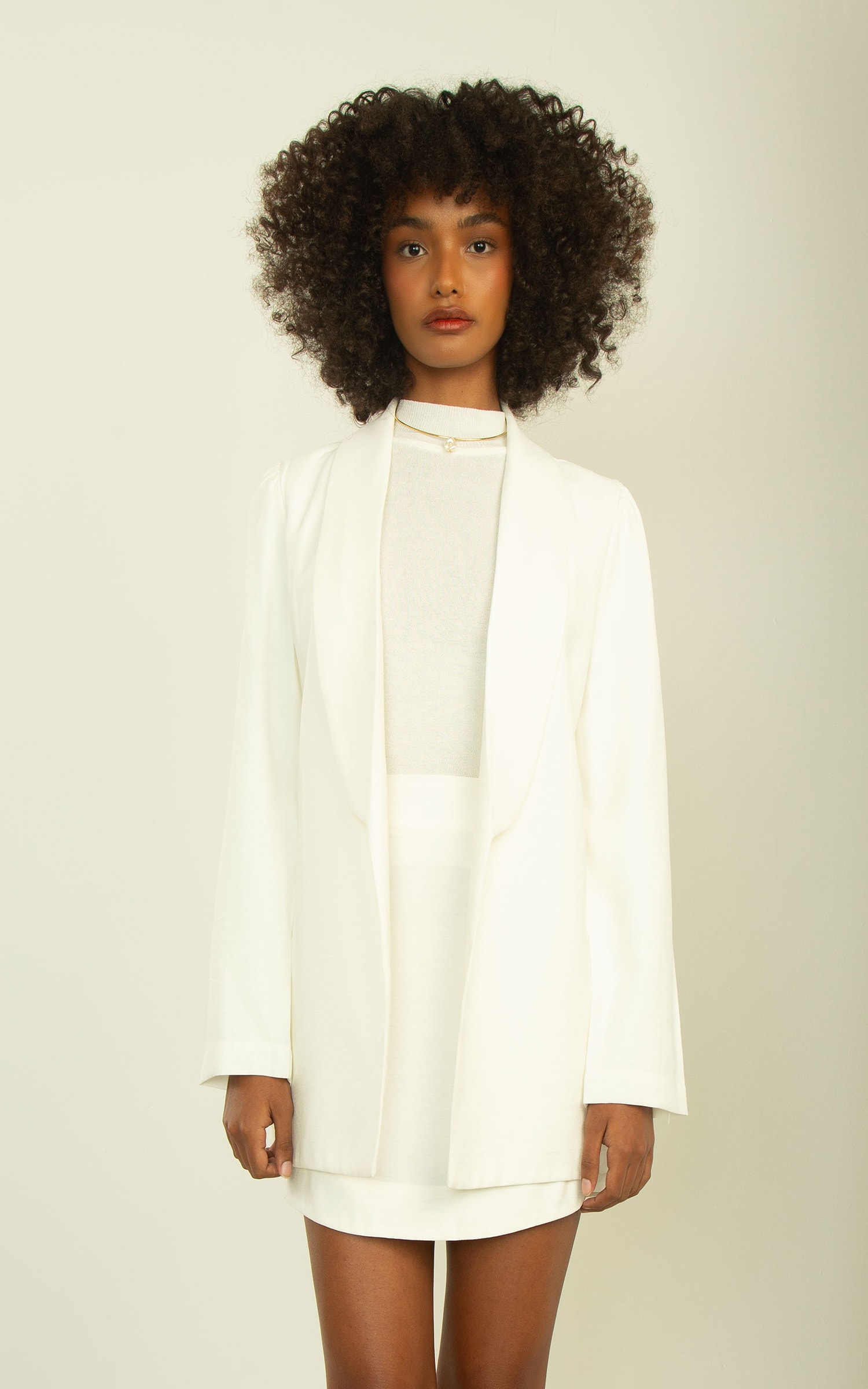 Blazer Paris Detalhe Manga Off White