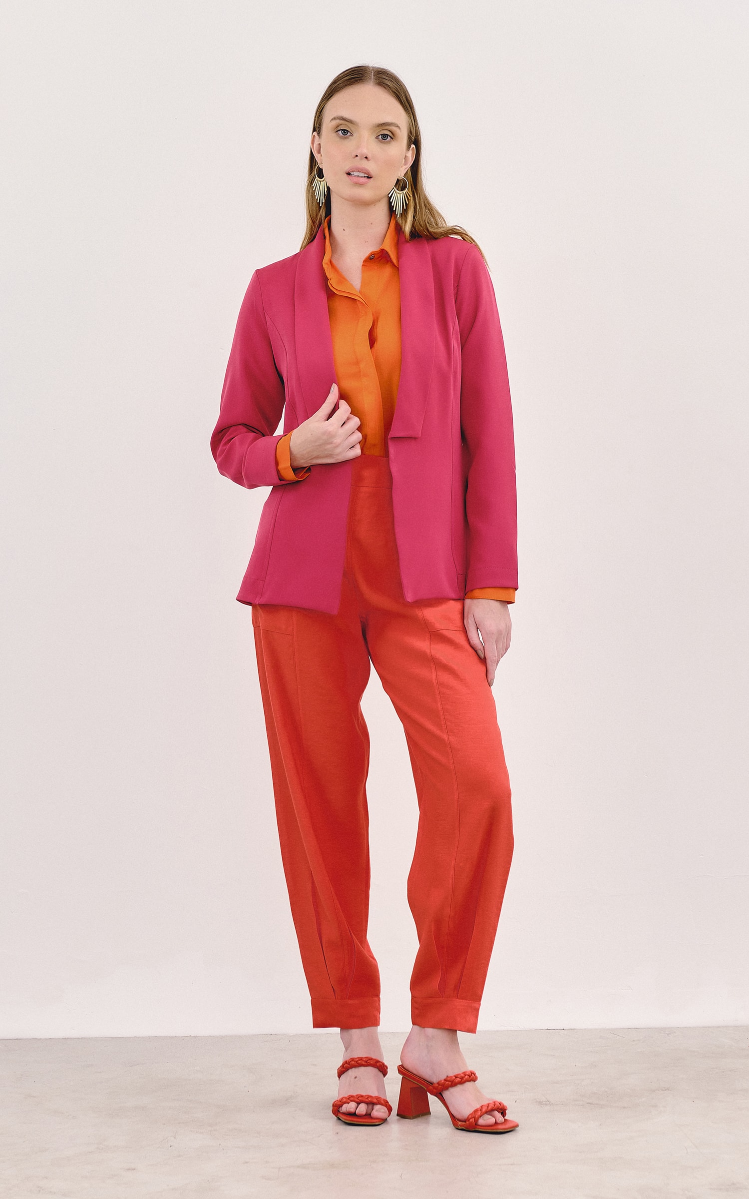 Blazer Prisma Fúcsia