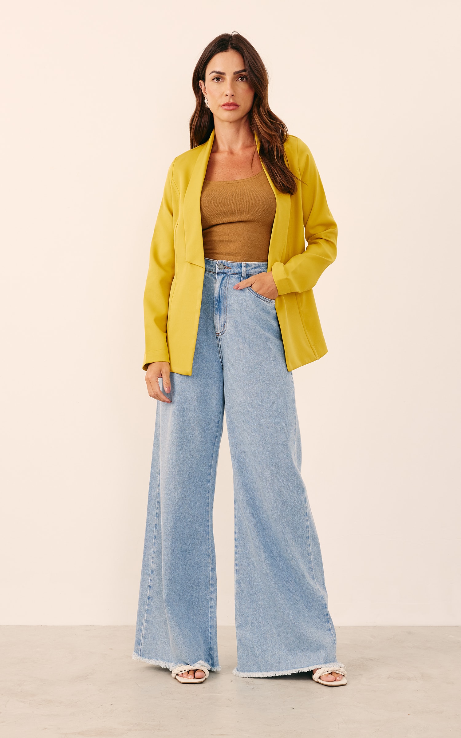 Blazer Prisma Mostarda