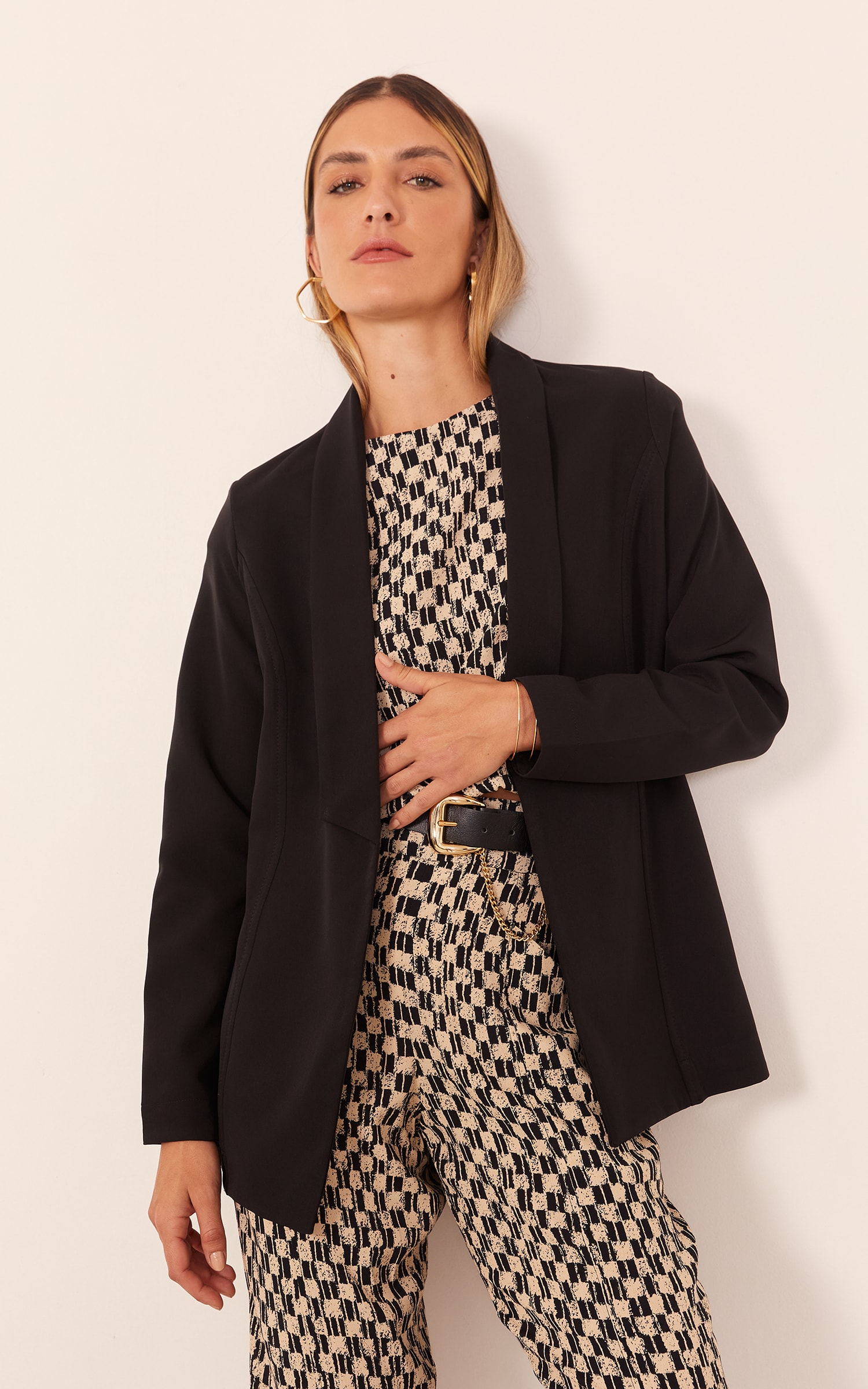 Blazer Prisma Preto