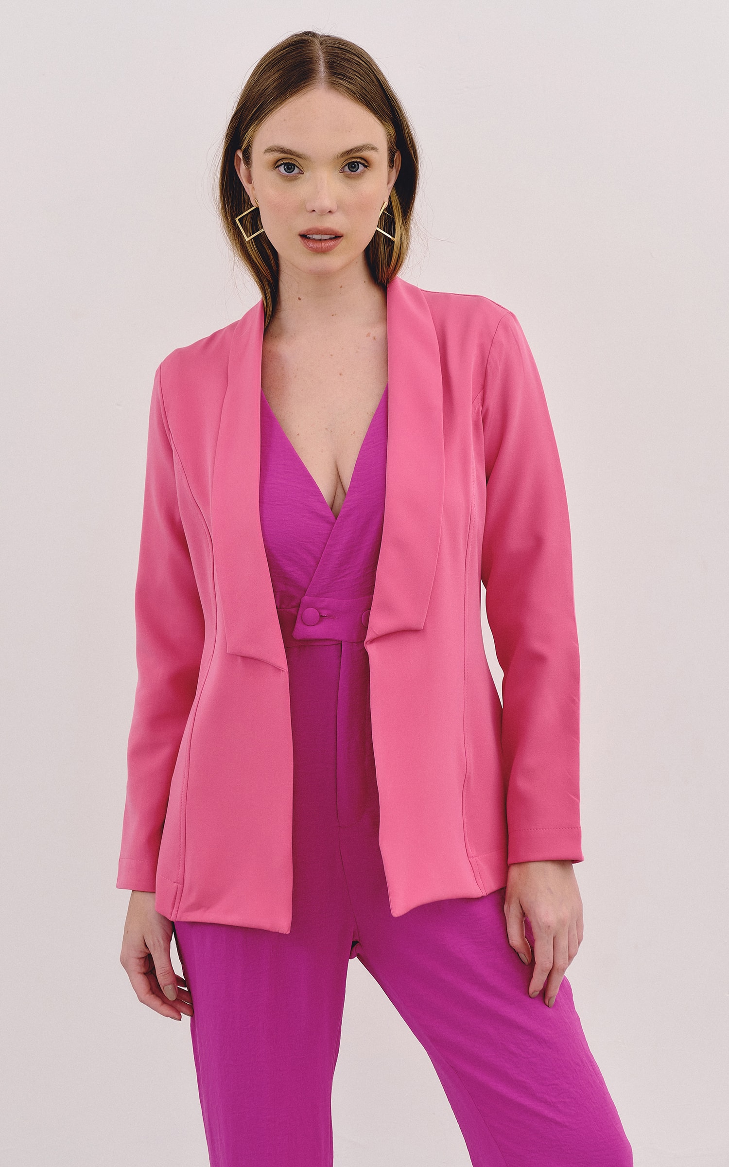 Blazer Prisma Rosa