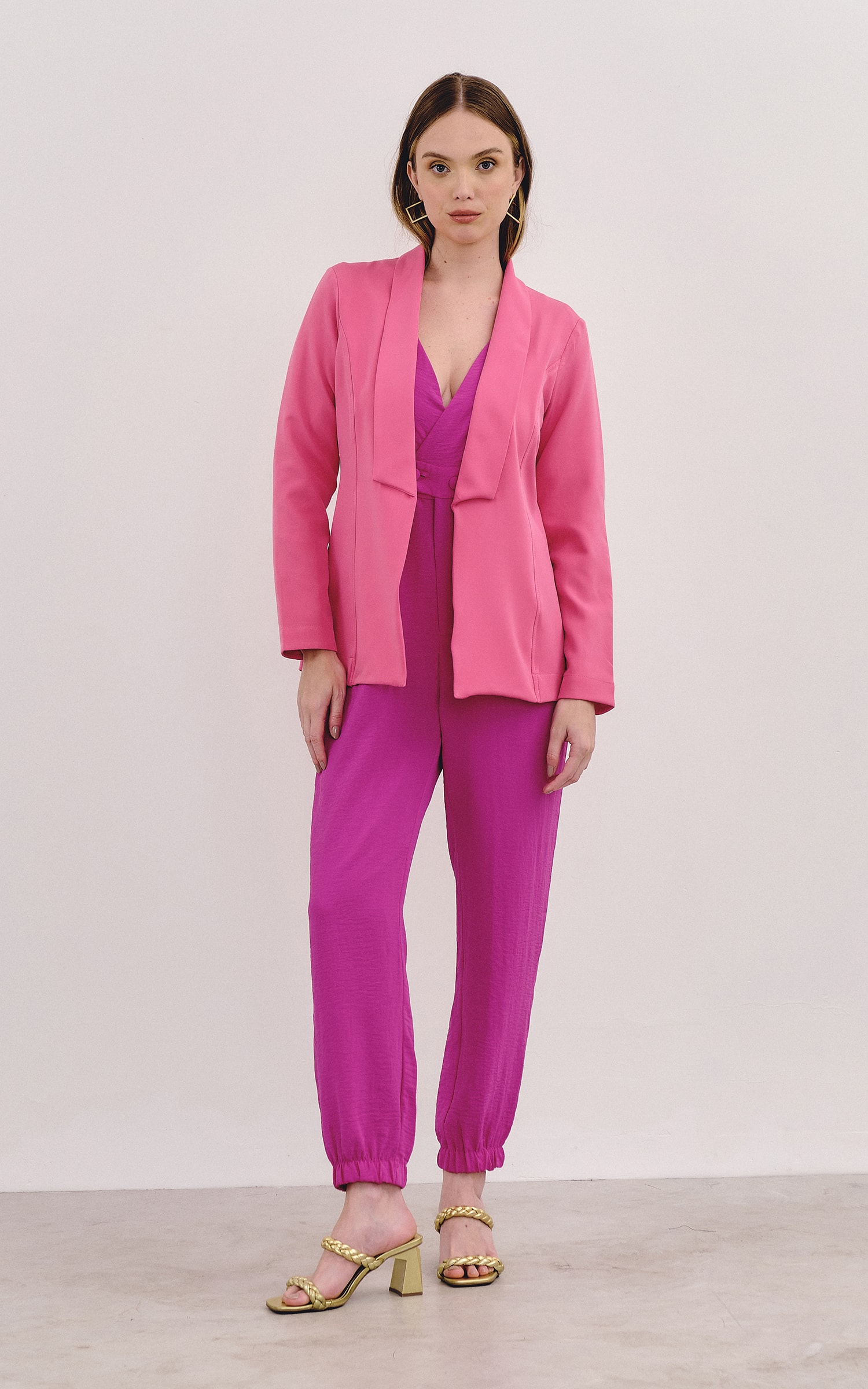 Blazer Prisma Rosa