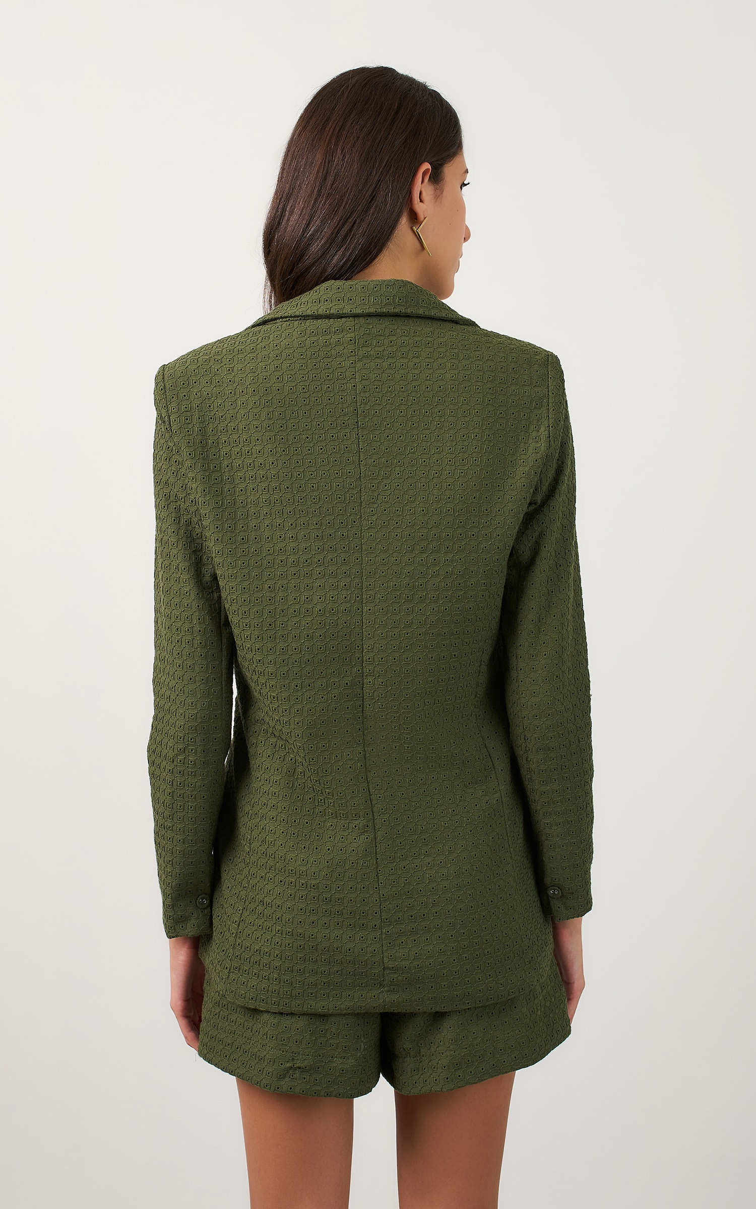 Blazer Selenita Verde Musgo