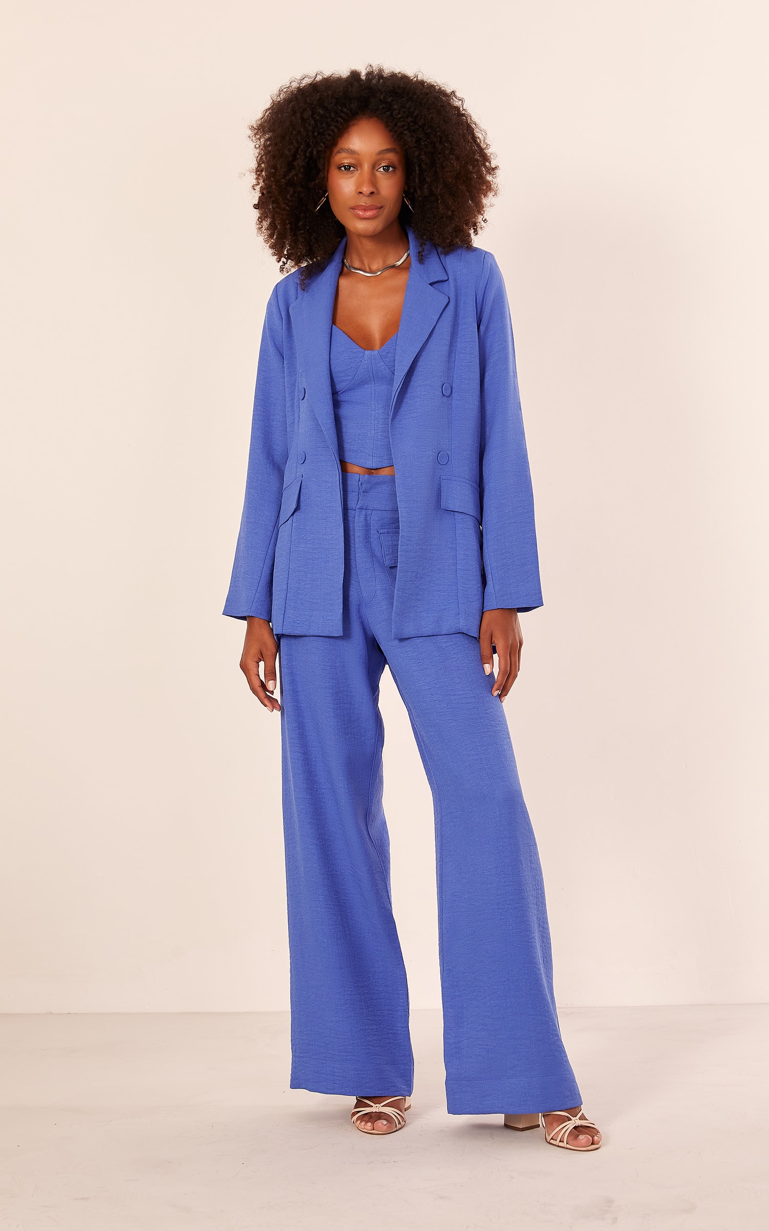 Blazer Style Azul Royal