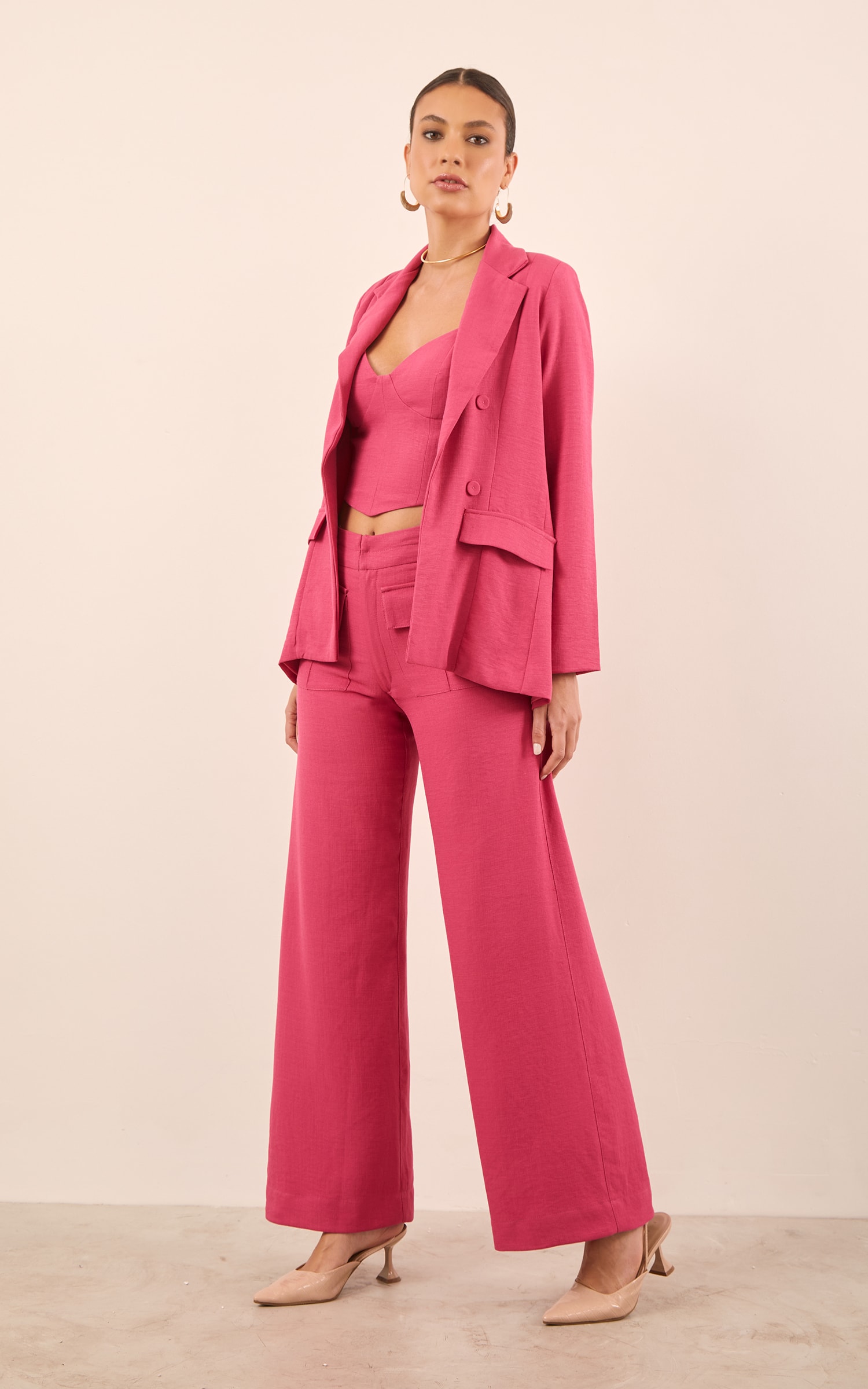 Blazer Style Rosa