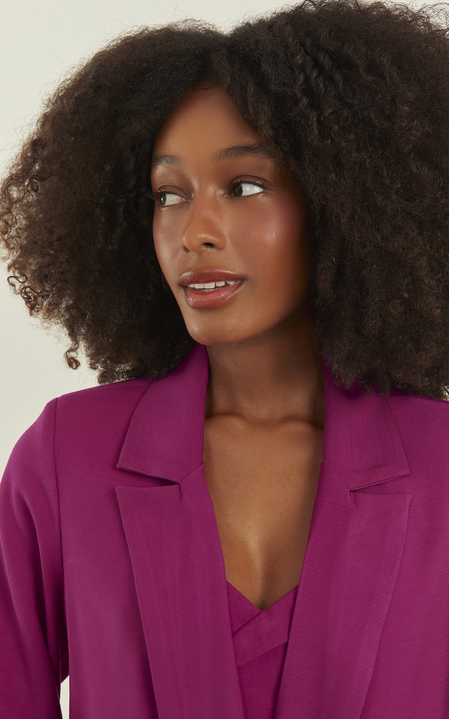 Blazer Wish Oversized Fúcsia