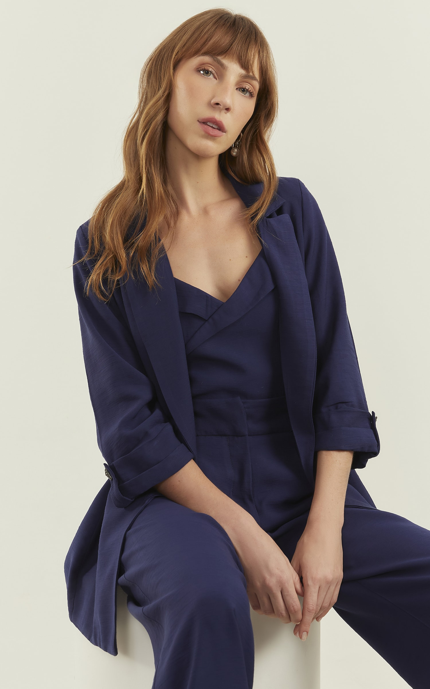 Blazer Wish Oversized Marinho