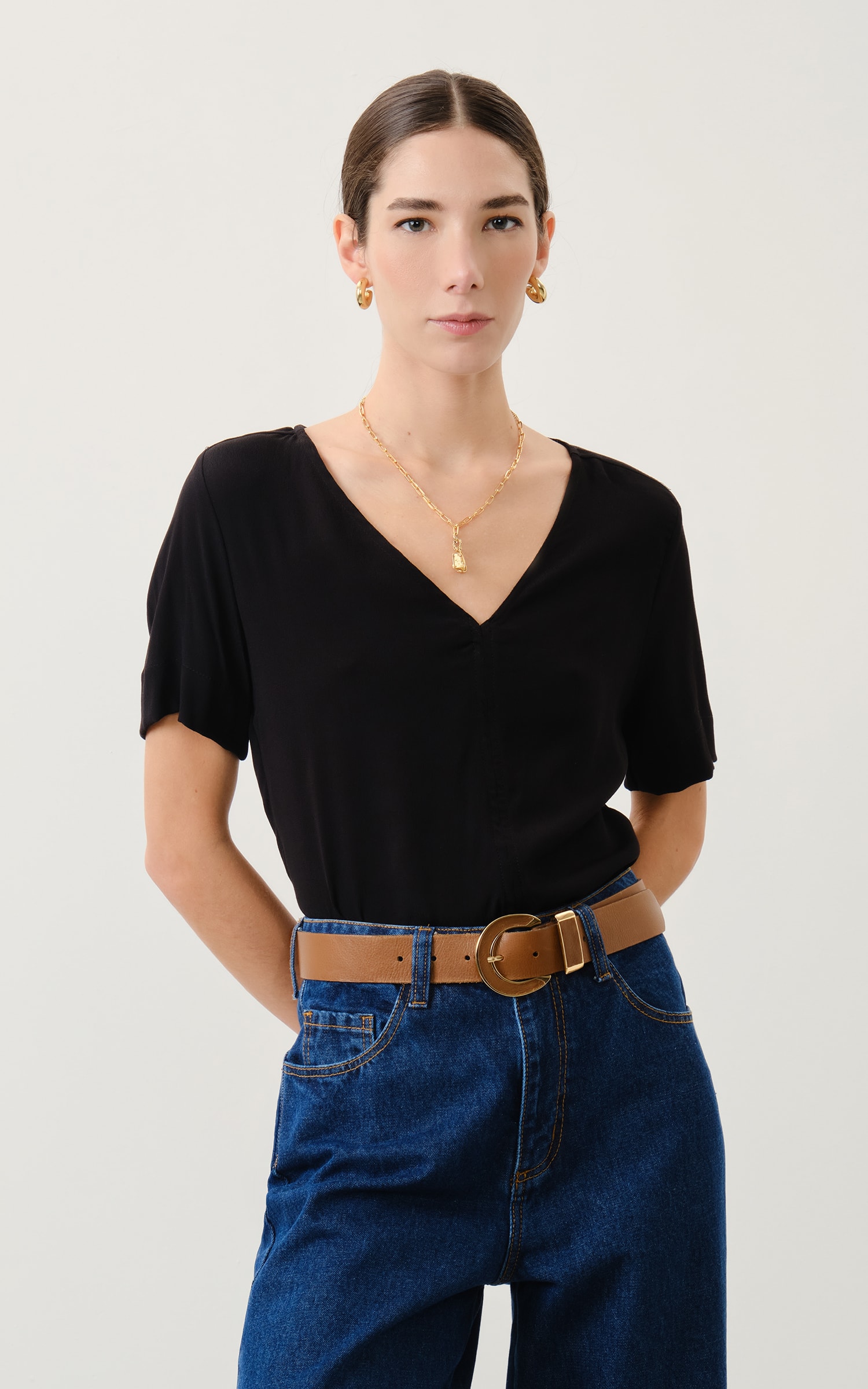 Blusa a Fio River Preto