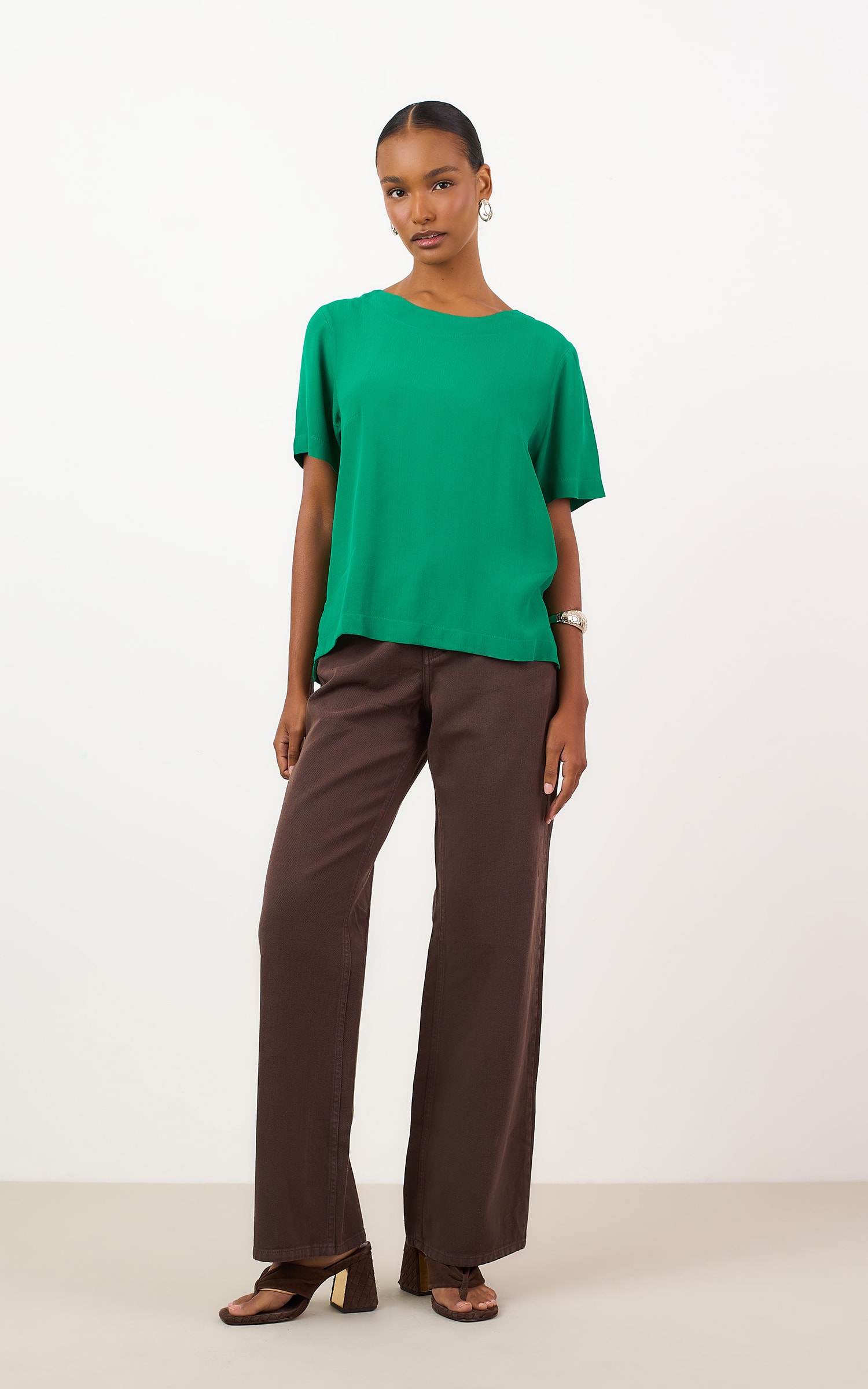 Blusa Acervo Verde b