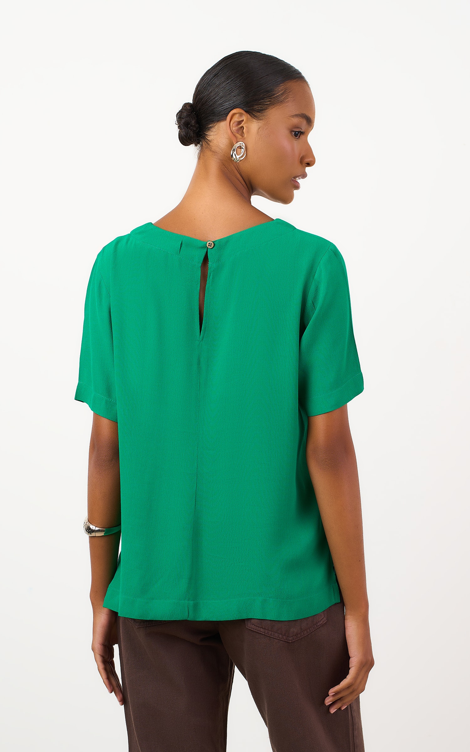 Blusa Acervo Verde b